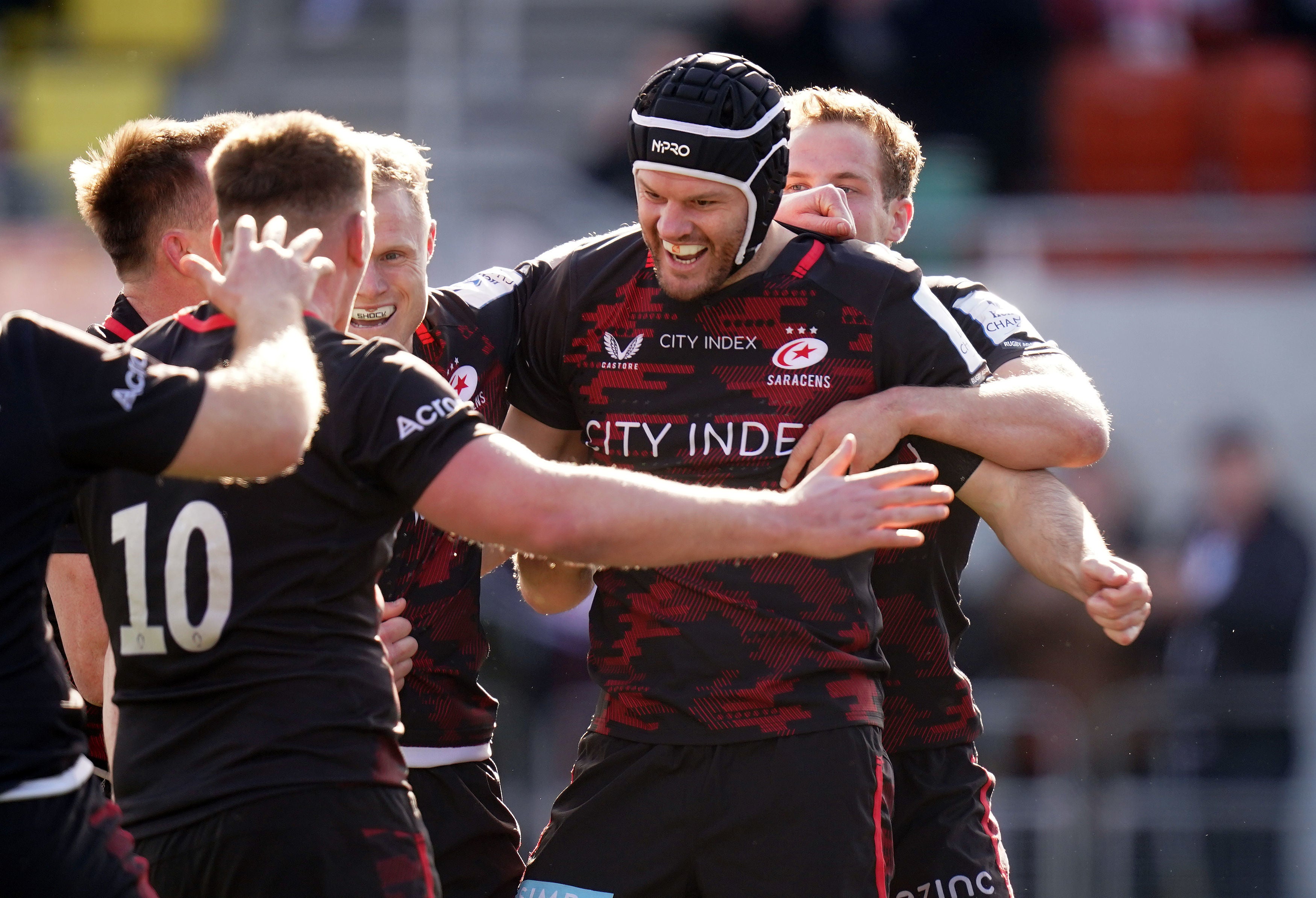 Saracens eventually did enough to book a quarter-final spot