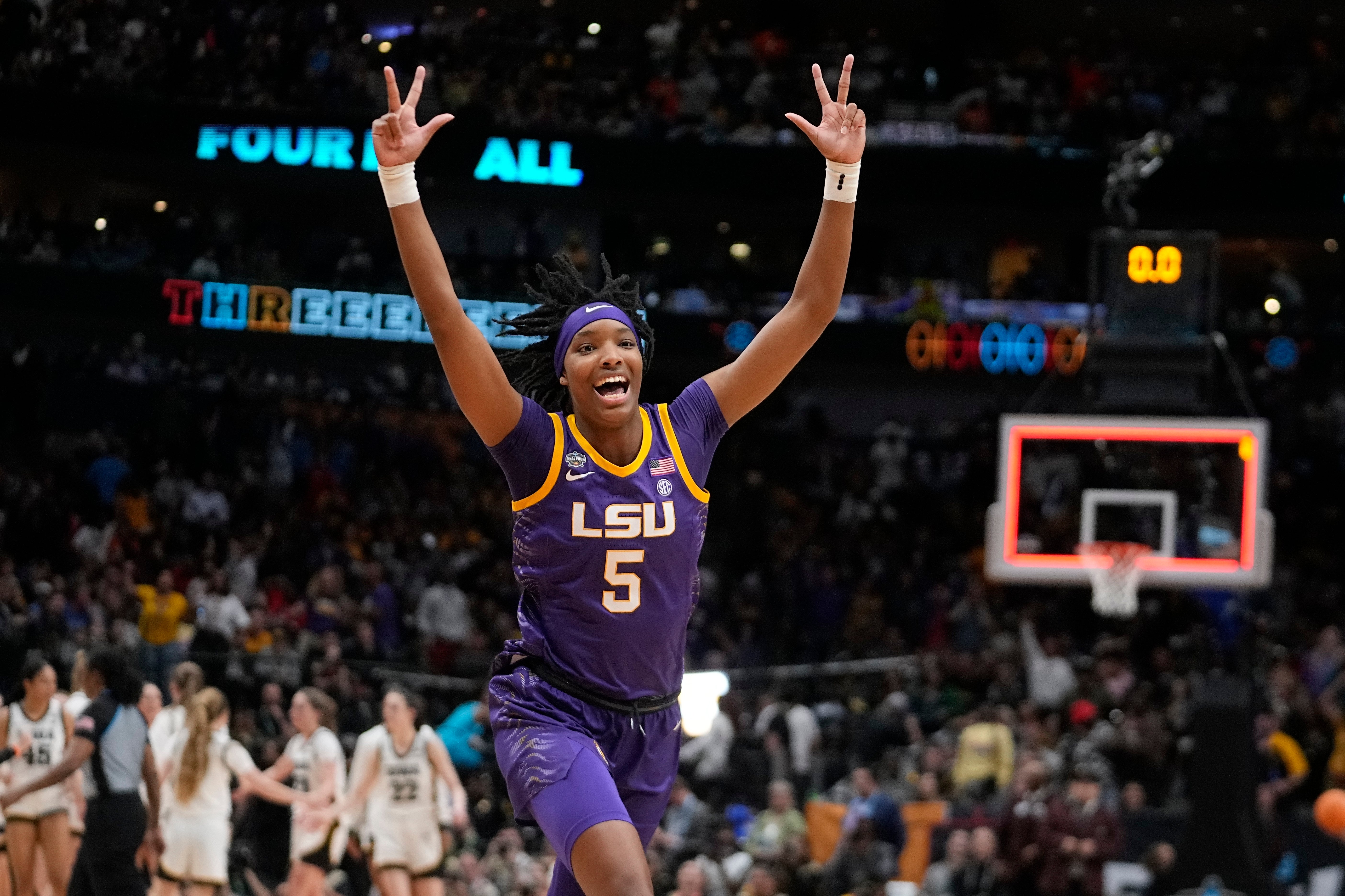 APTOPIX NCAA LSU Iowa Basketball