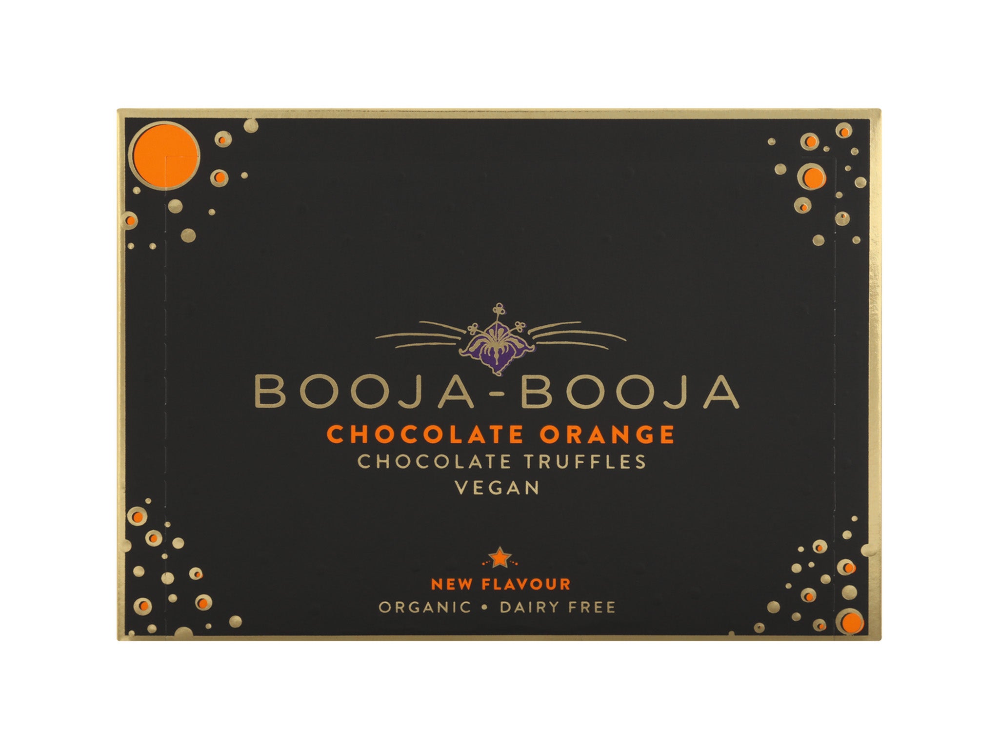 Booja Booja vegan chocolate orange truffles