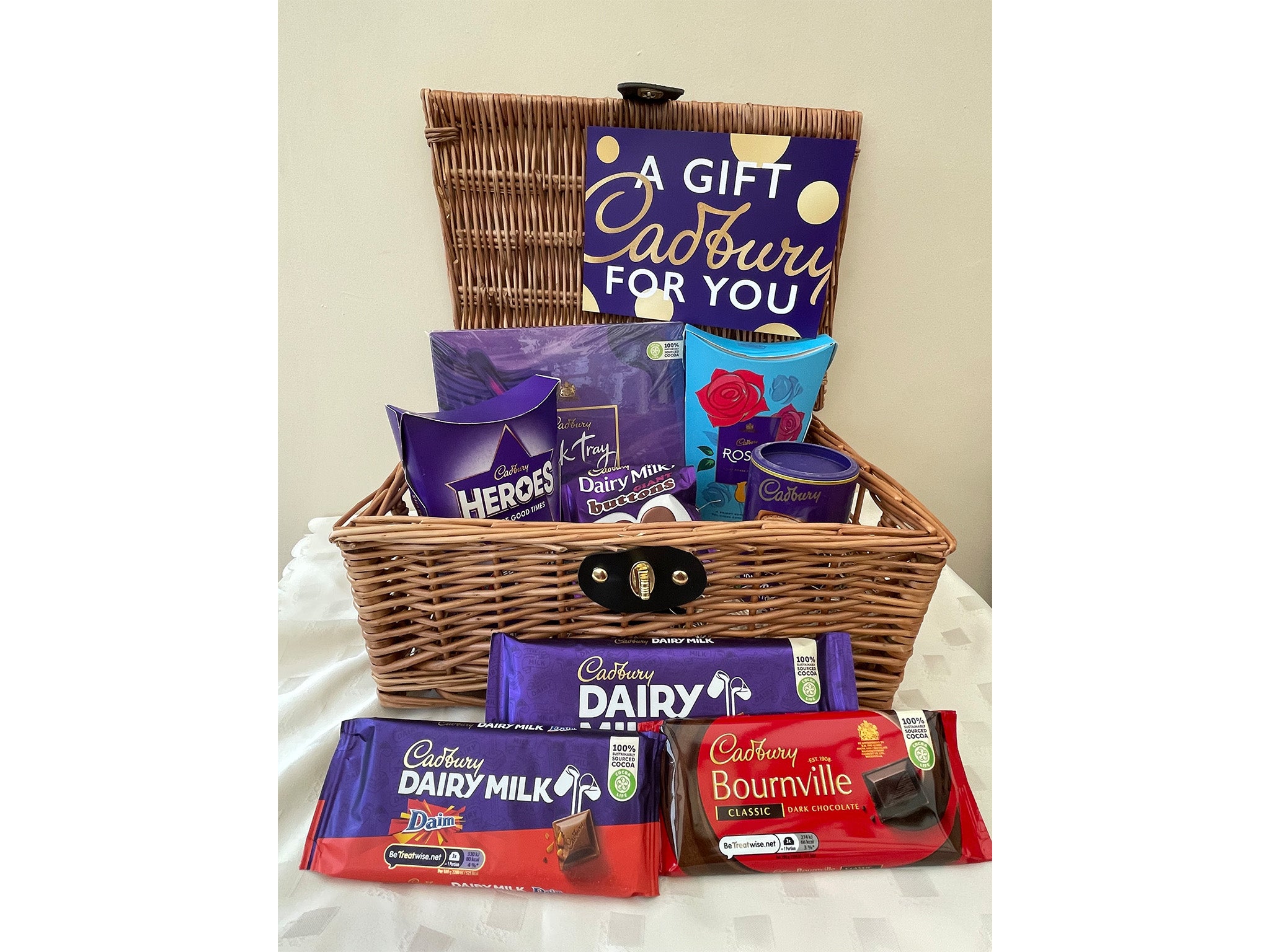 Cadbury classic chocolate basket 