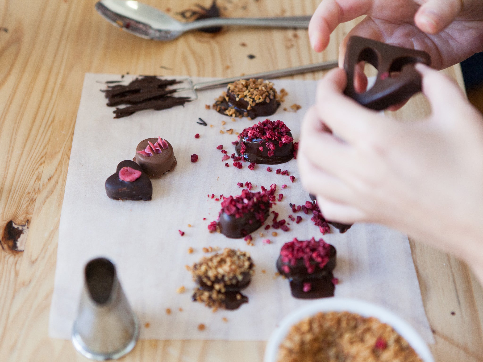 Red Letter Days chocolate making class for two people