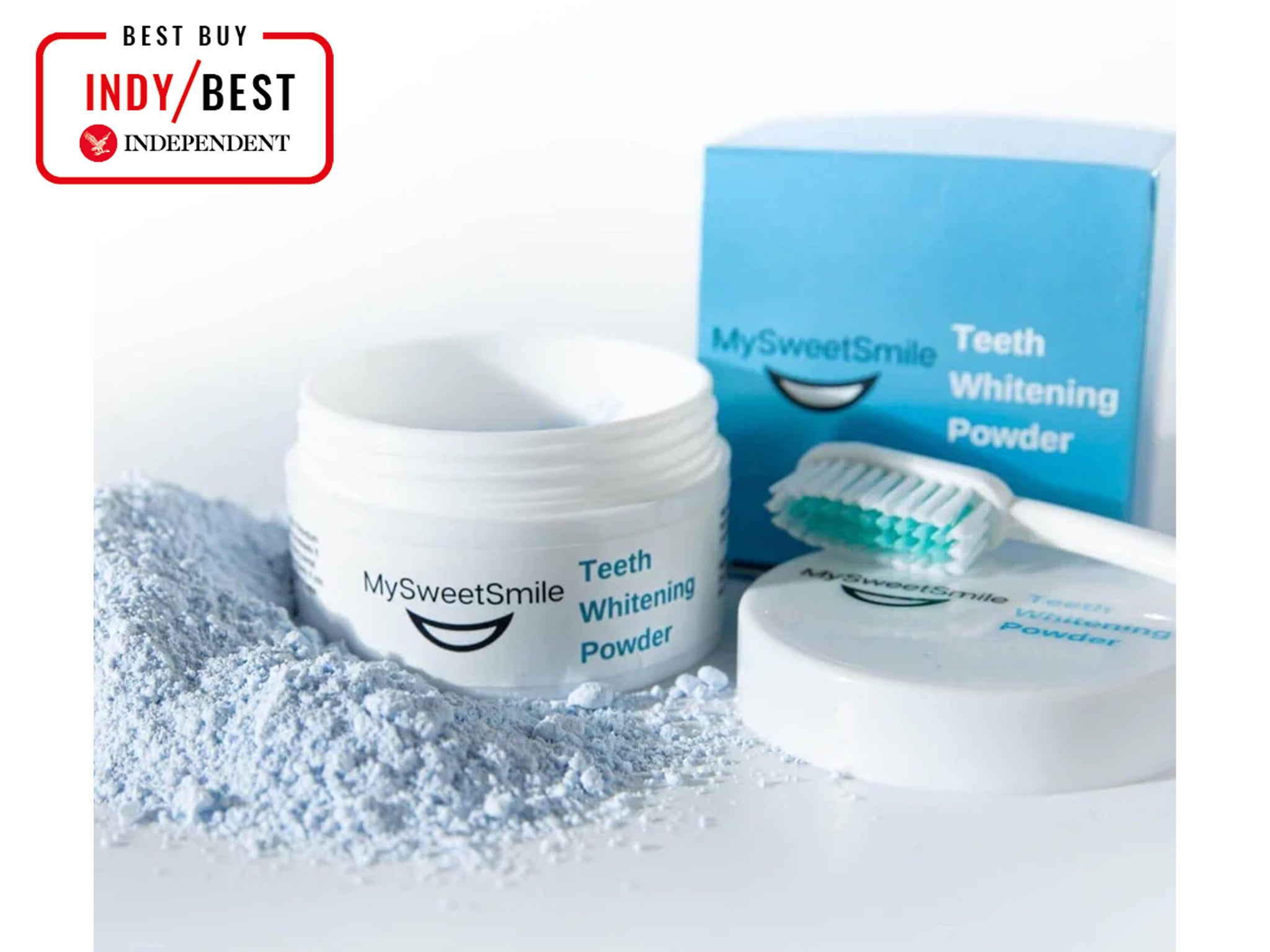 my sweet smile teeth whitening powder