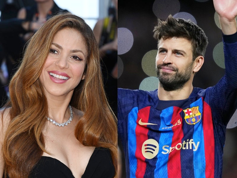 Shakira and her ex, former Barcelona footballer Gerard Piqué