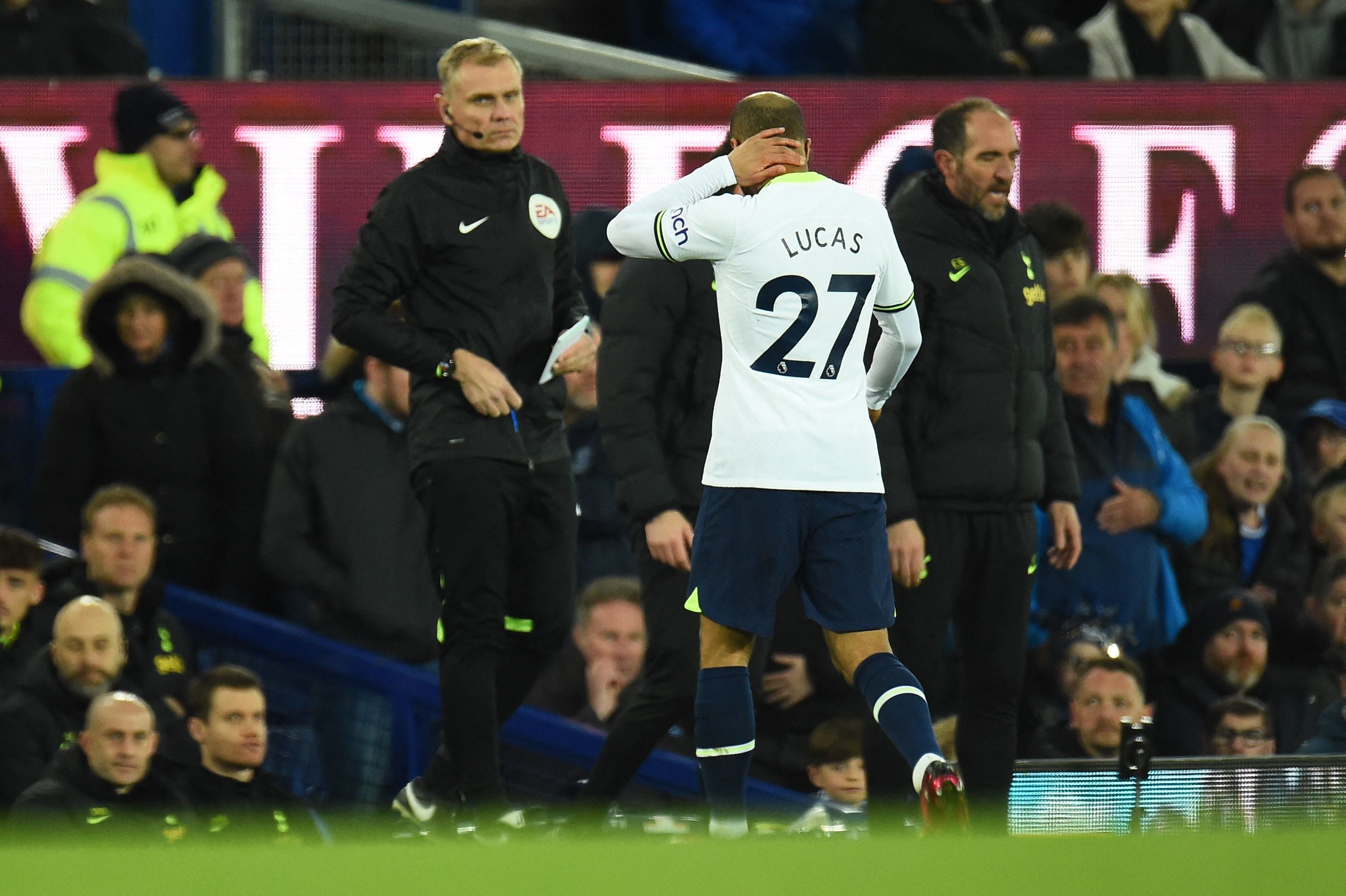 Lucas Moura’s sending off damaged Spurs