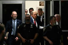 Trump’s Big Arrest Party was bizarre — almost as absurd as the Florida after-party