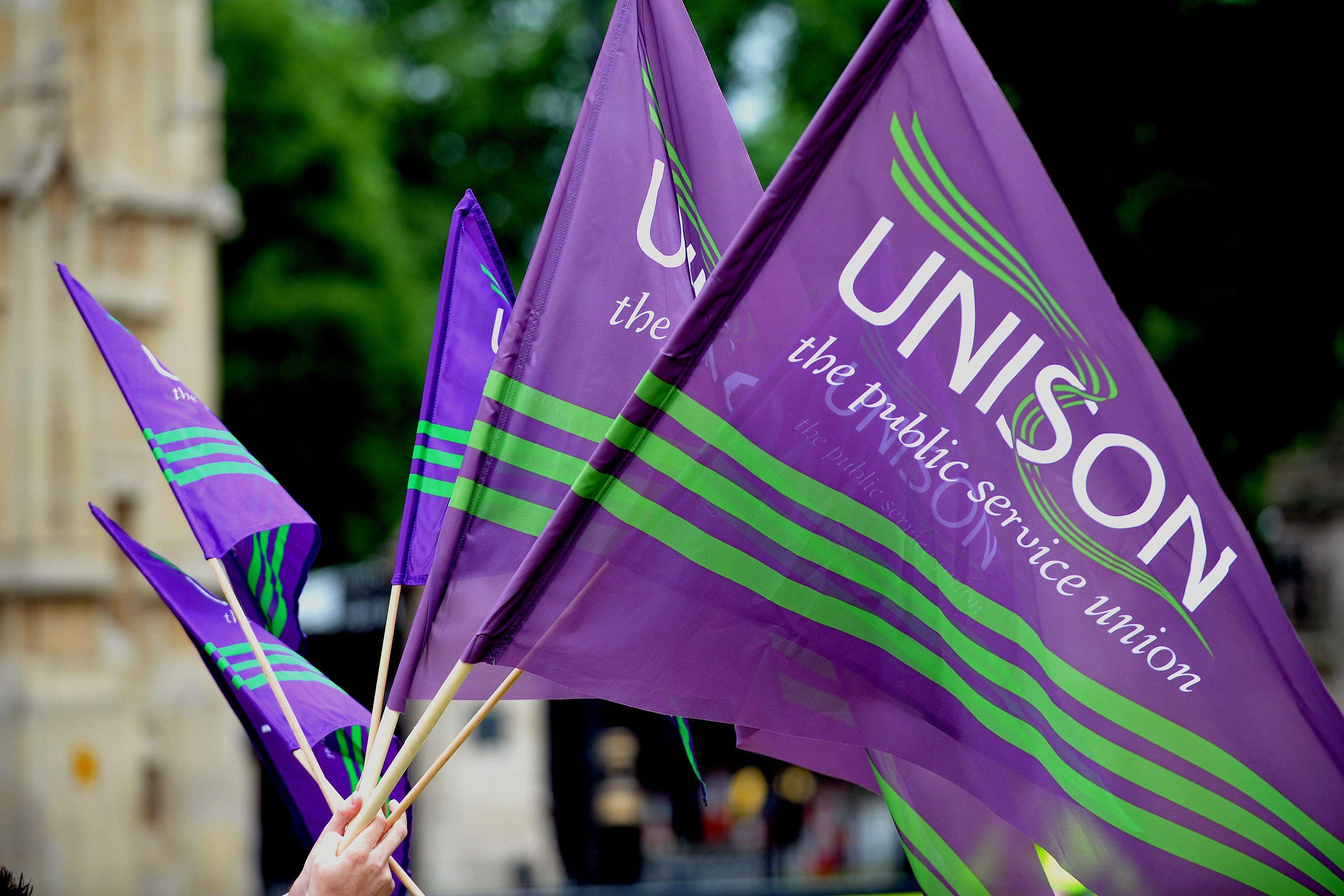 The latest strike will involve union members who work on coastal sea defences, protect communities from floods, tackle water pollution, waste fires and fly-tipping (Nick Ansell/PA)