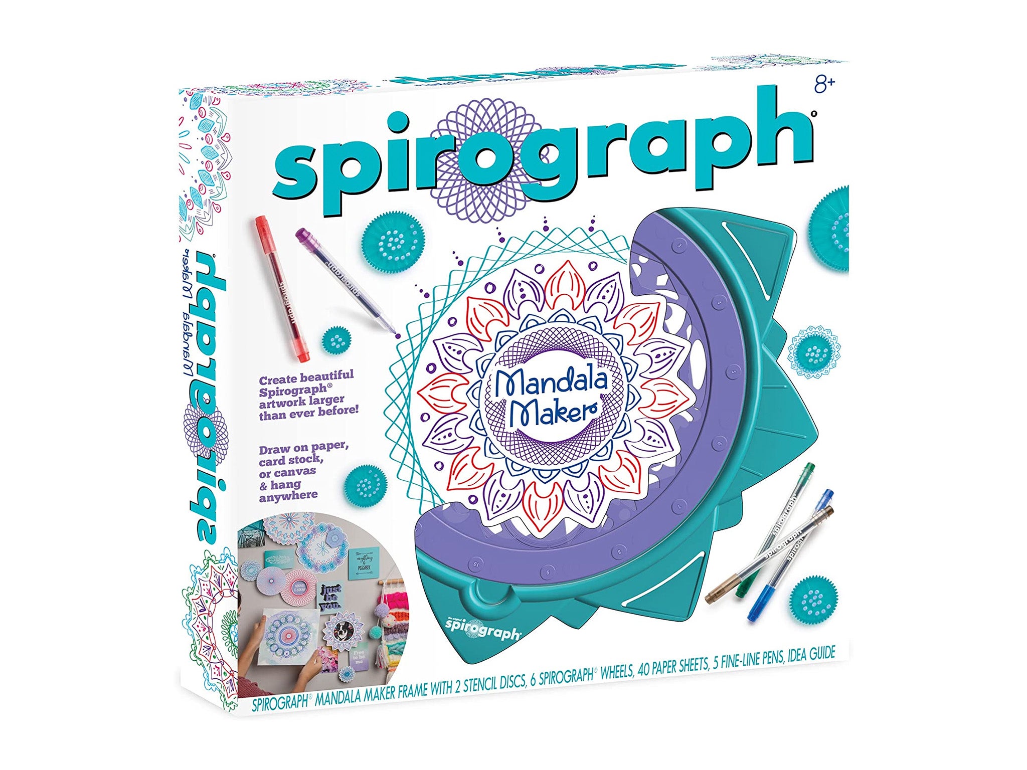 Spirograph mandala maker