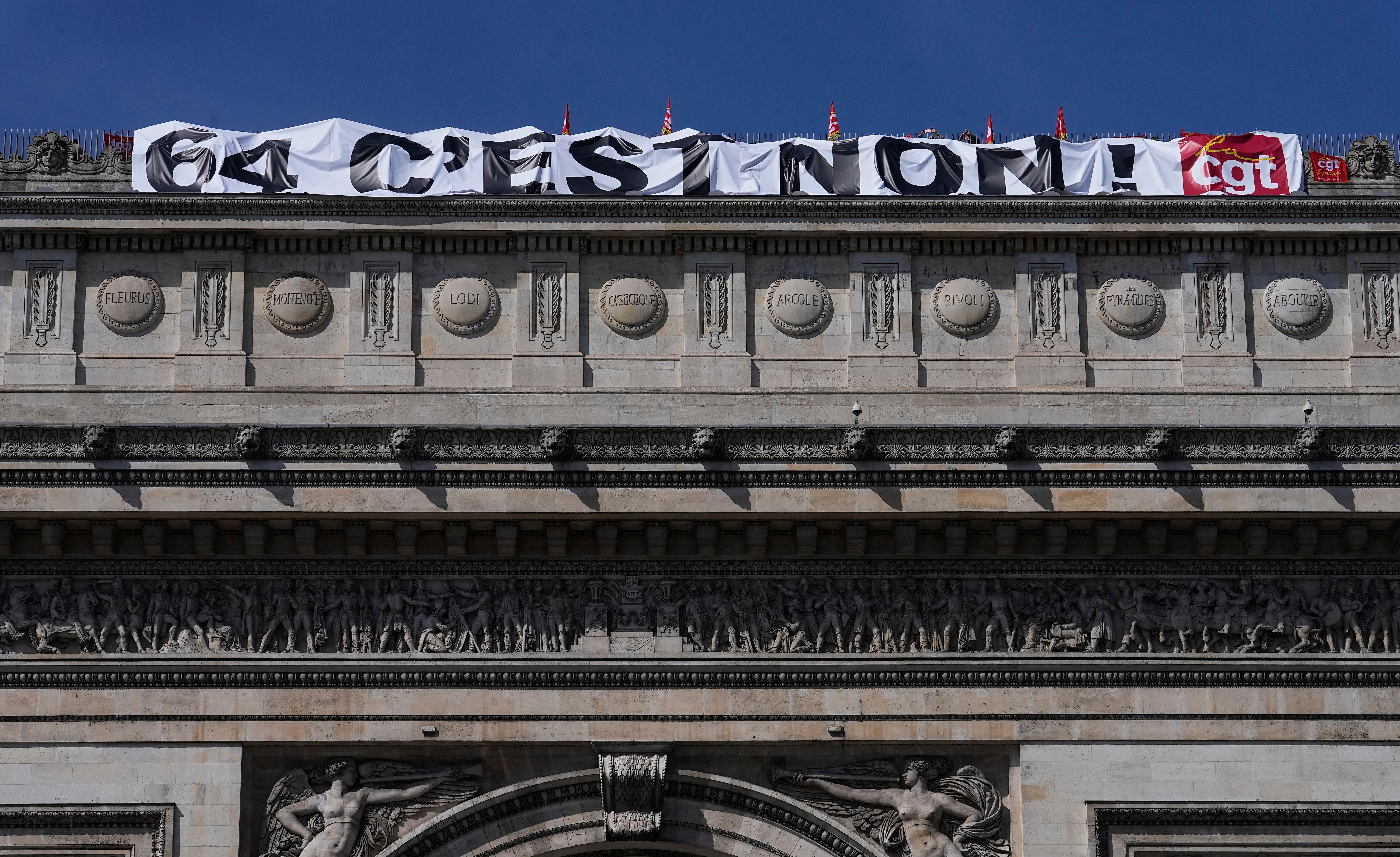 France Pension Protests
