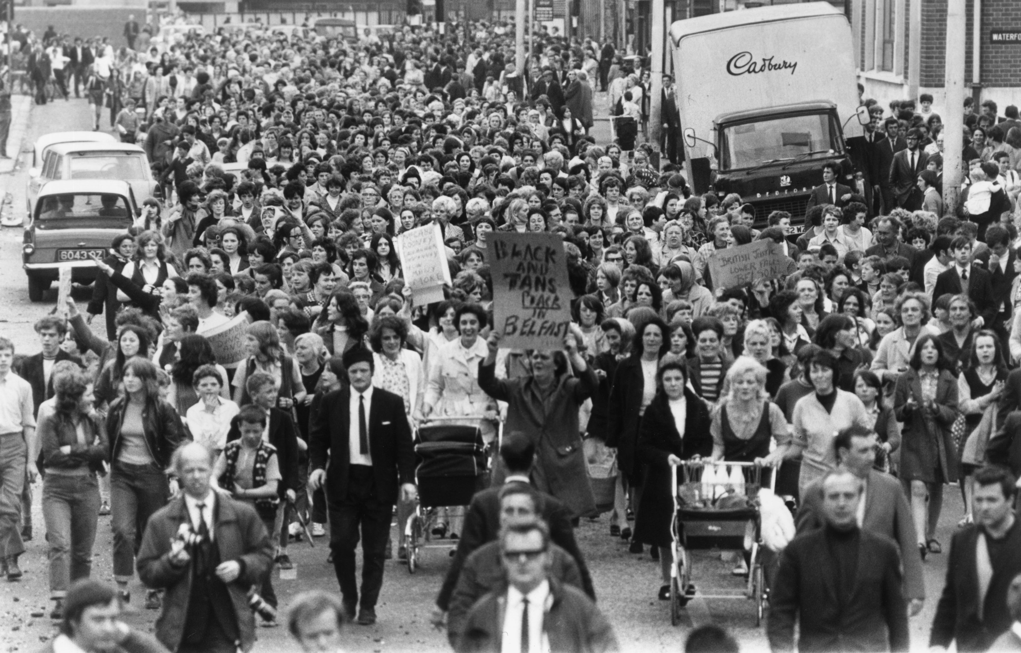 Civil rights marchers