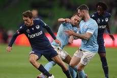 Melbourne derby replayed four months after violent pitch invasion caused abandonment