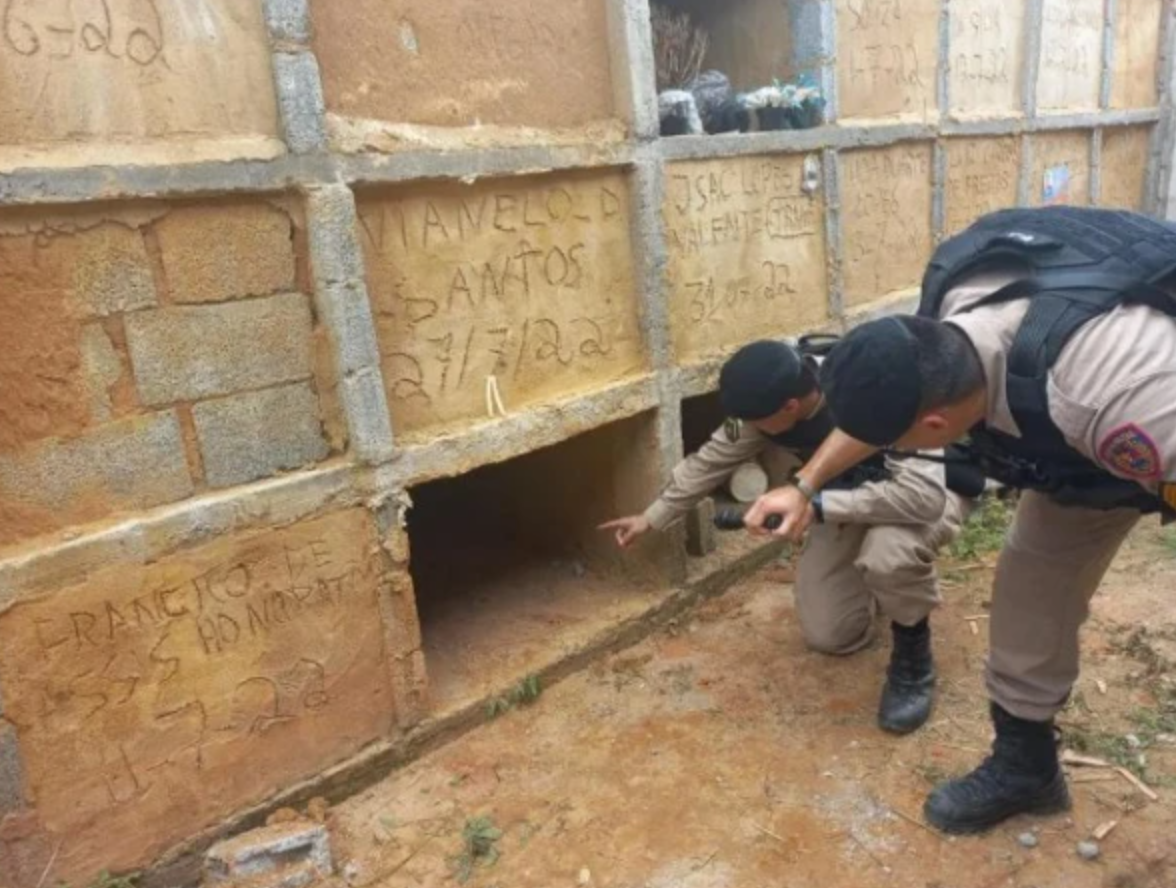 Gravediggers heard the woman’s cries coming from inside the tomb