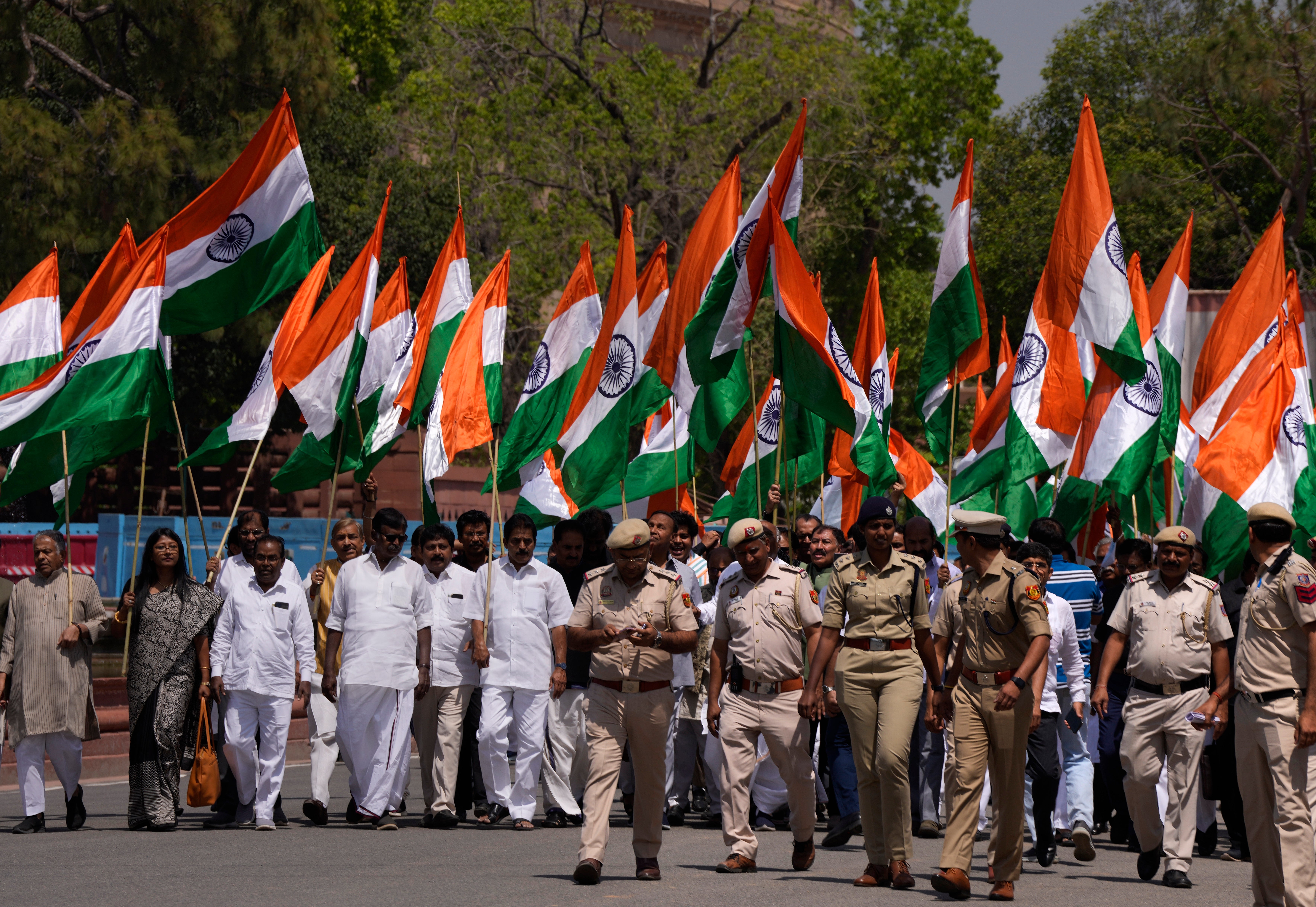 India Opposition Protest