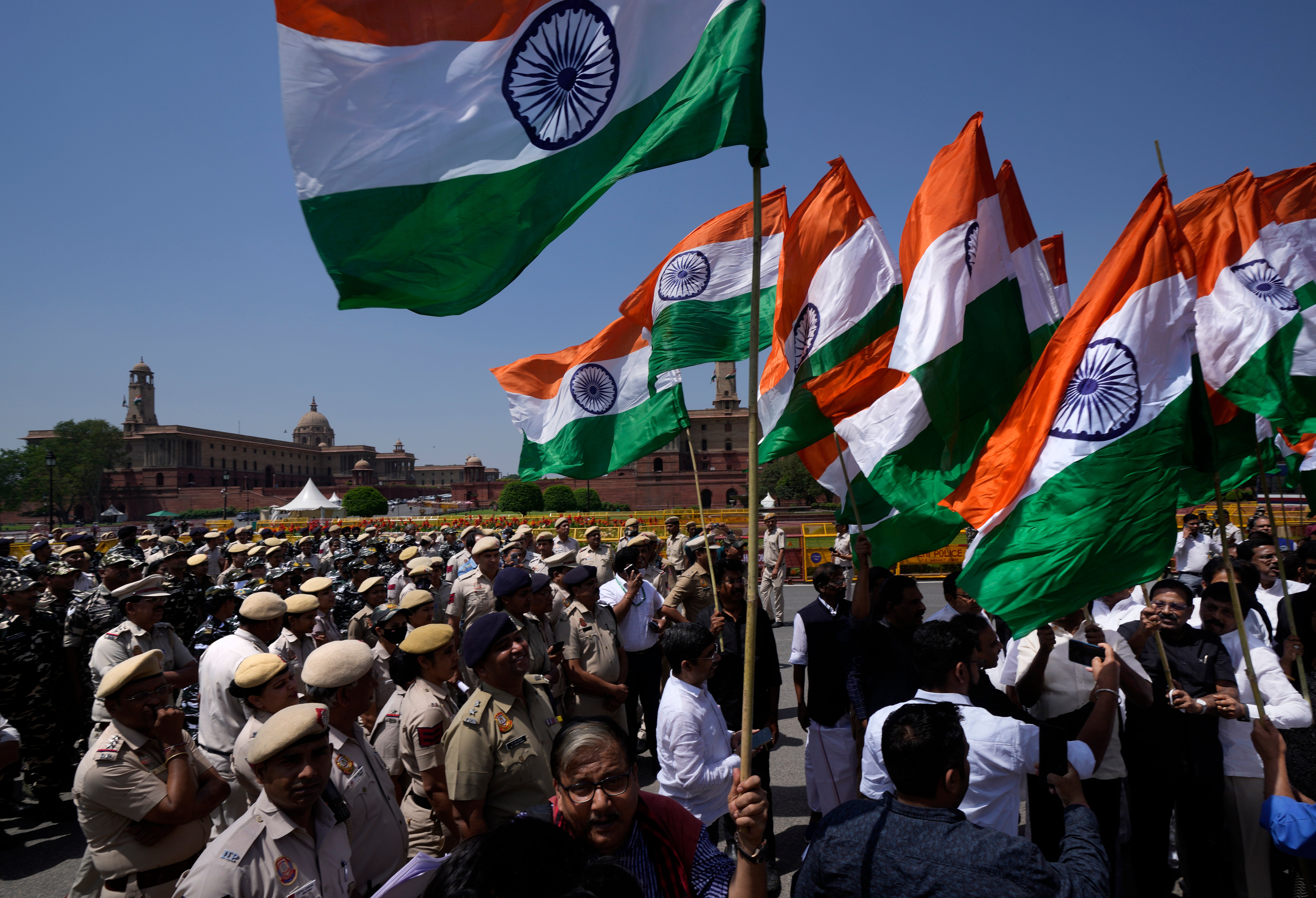 India Opposition Protest