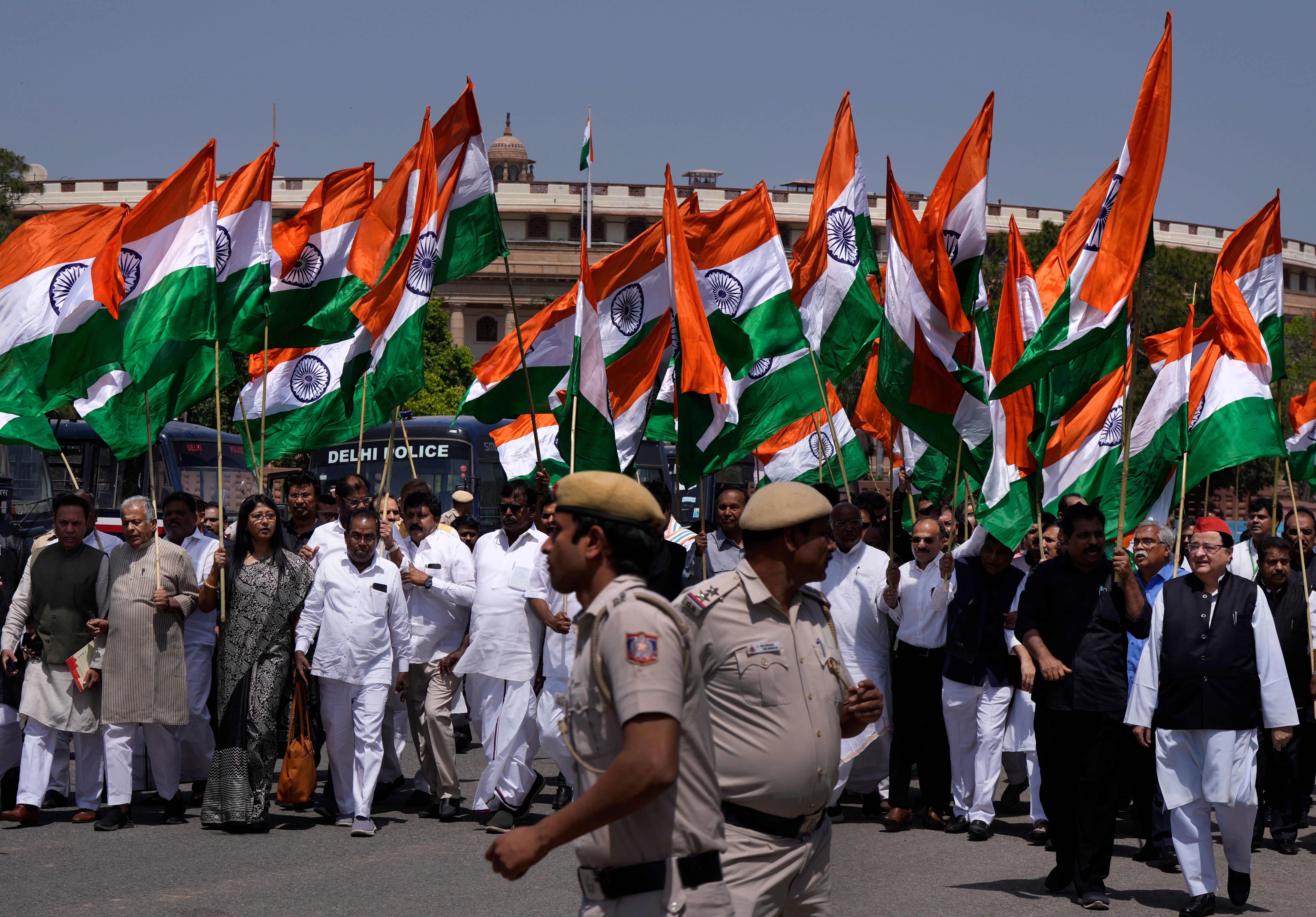 India Opposition Protest
