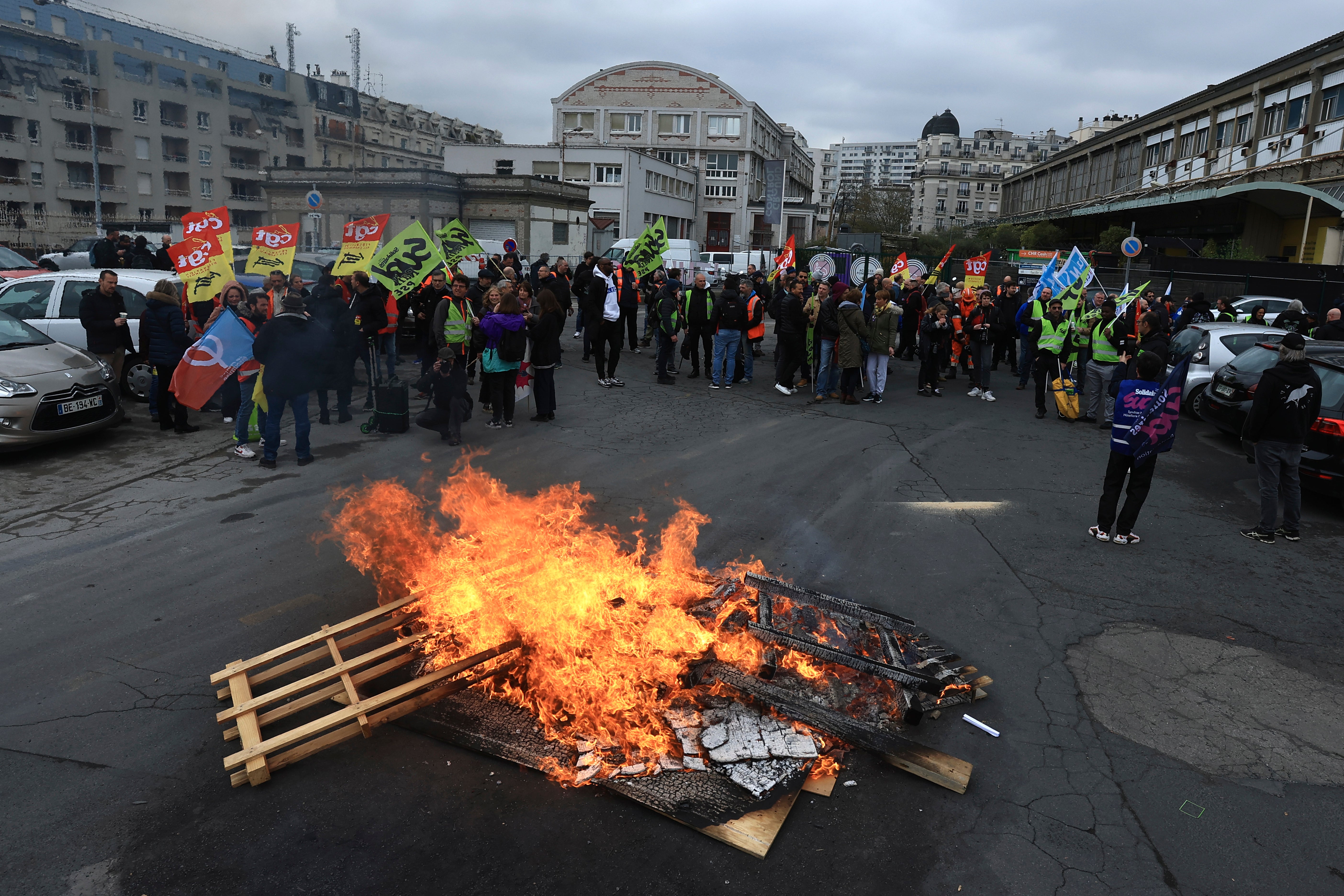 France Pension Protests