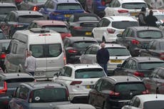 Holidaymakers face more travel chaos as queues build up at Dover ahead of Easter weekend