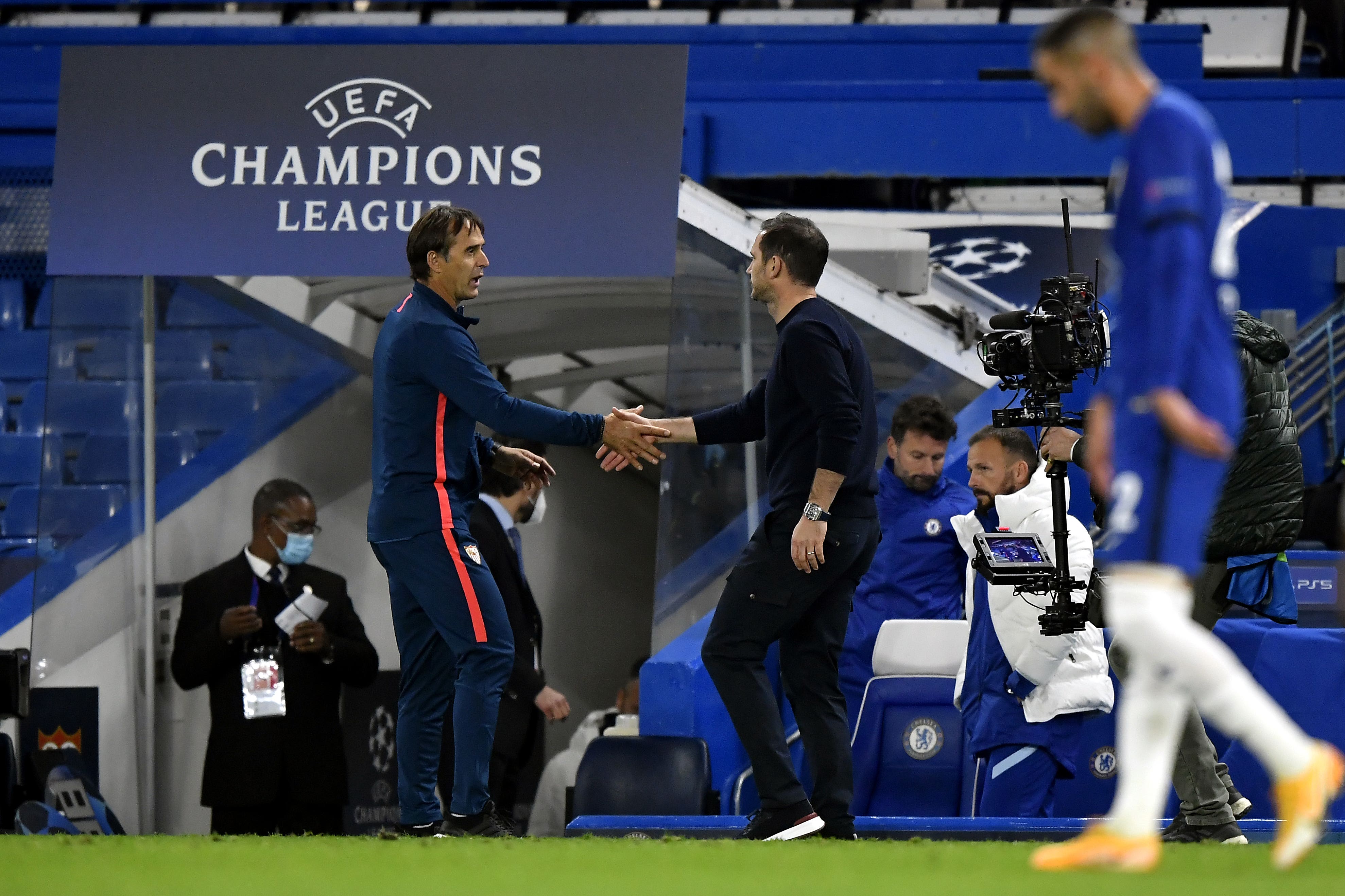 Julen Lopetegui and Chelsea manager Frank Lampard meet again this weekend (PA)