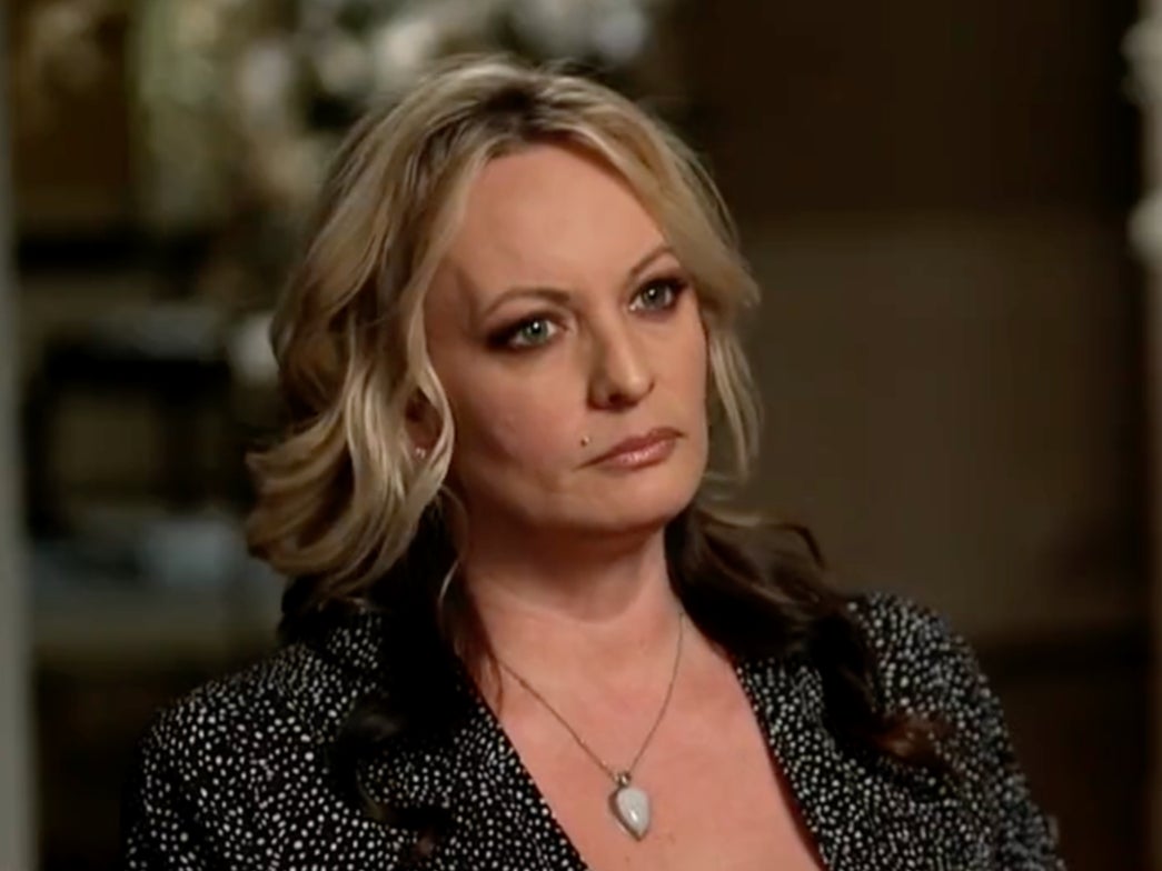 Stormy Daniels appears on TalkTV