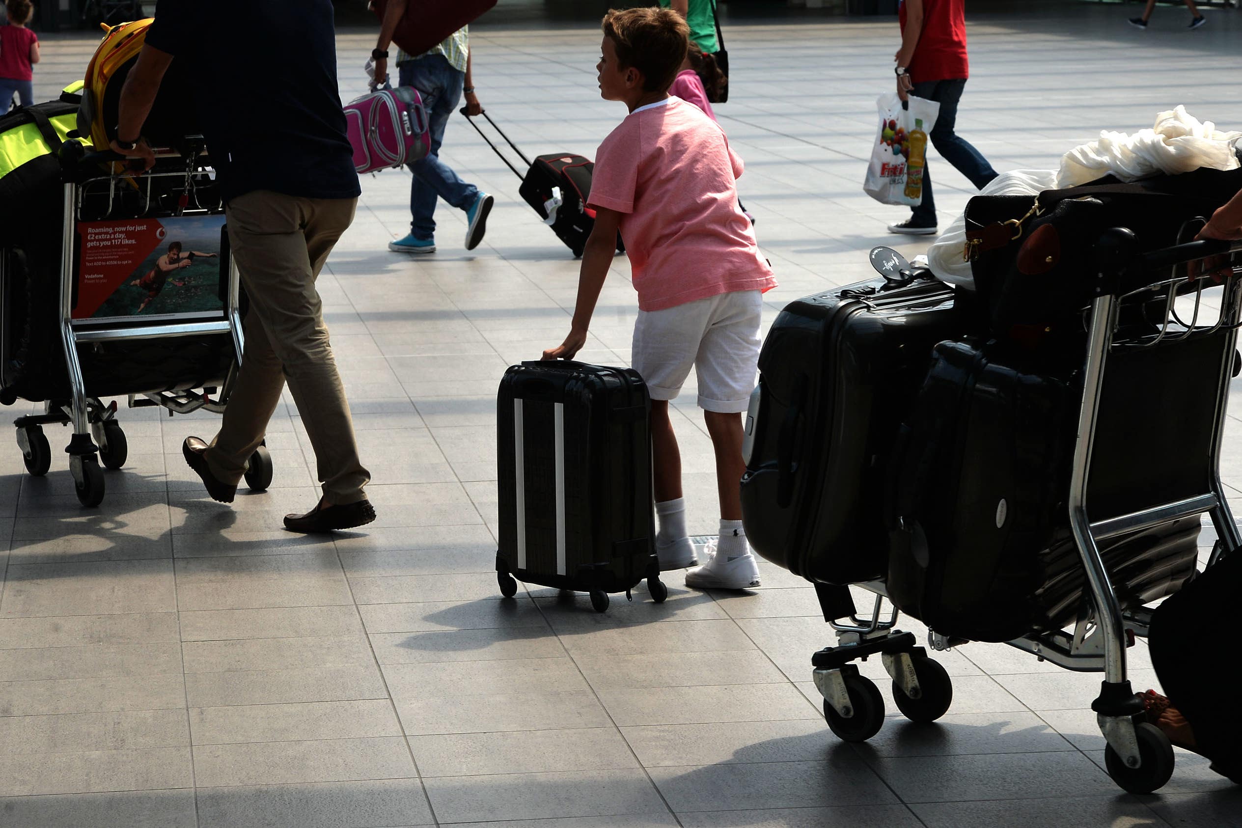 An estimated two million British holidaymakers are heading overseas during the Easter bank holiday weekend (PA)