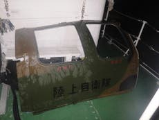 Debris found in search for missing Japanese military helicopter