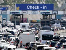 Holidaymakers warned of 90-minute waits at Port of Dover as passengers urged to bring supplies