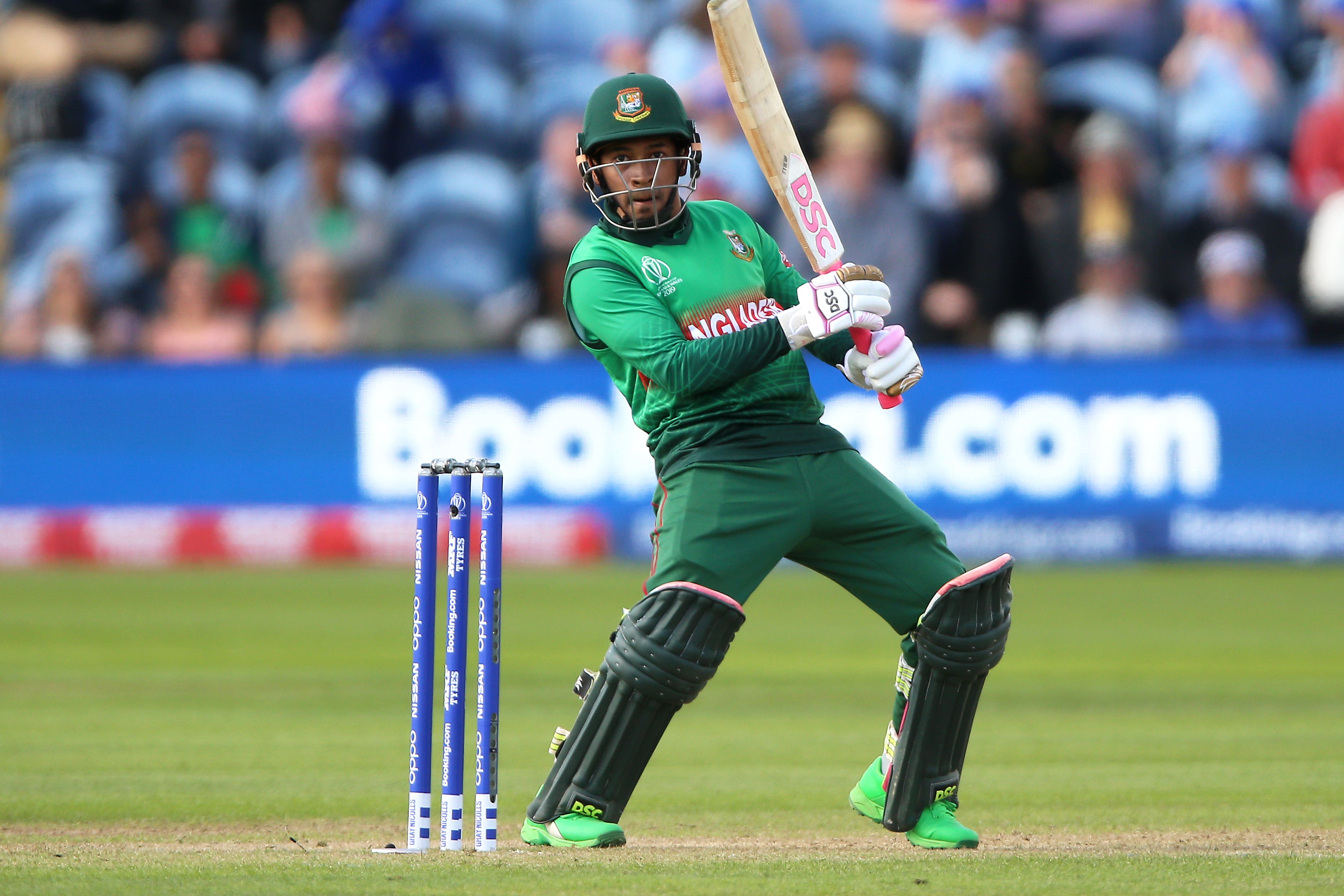 A fine half-century from Mushfiqur Rahim saw Bangladesh home (Nigel French/PA)