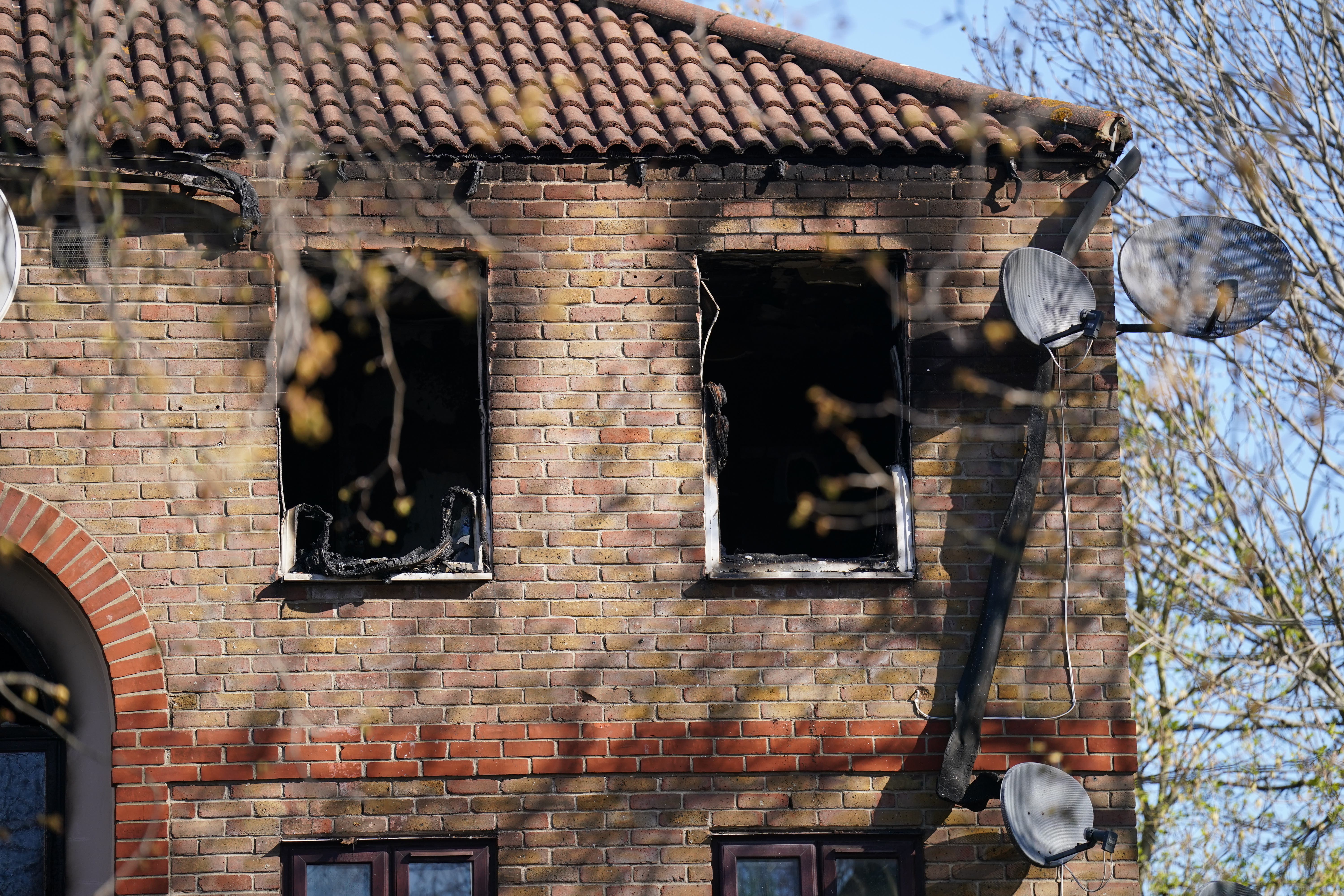 A teenage girl died in the fire in east London, police said (James Manning/PA)