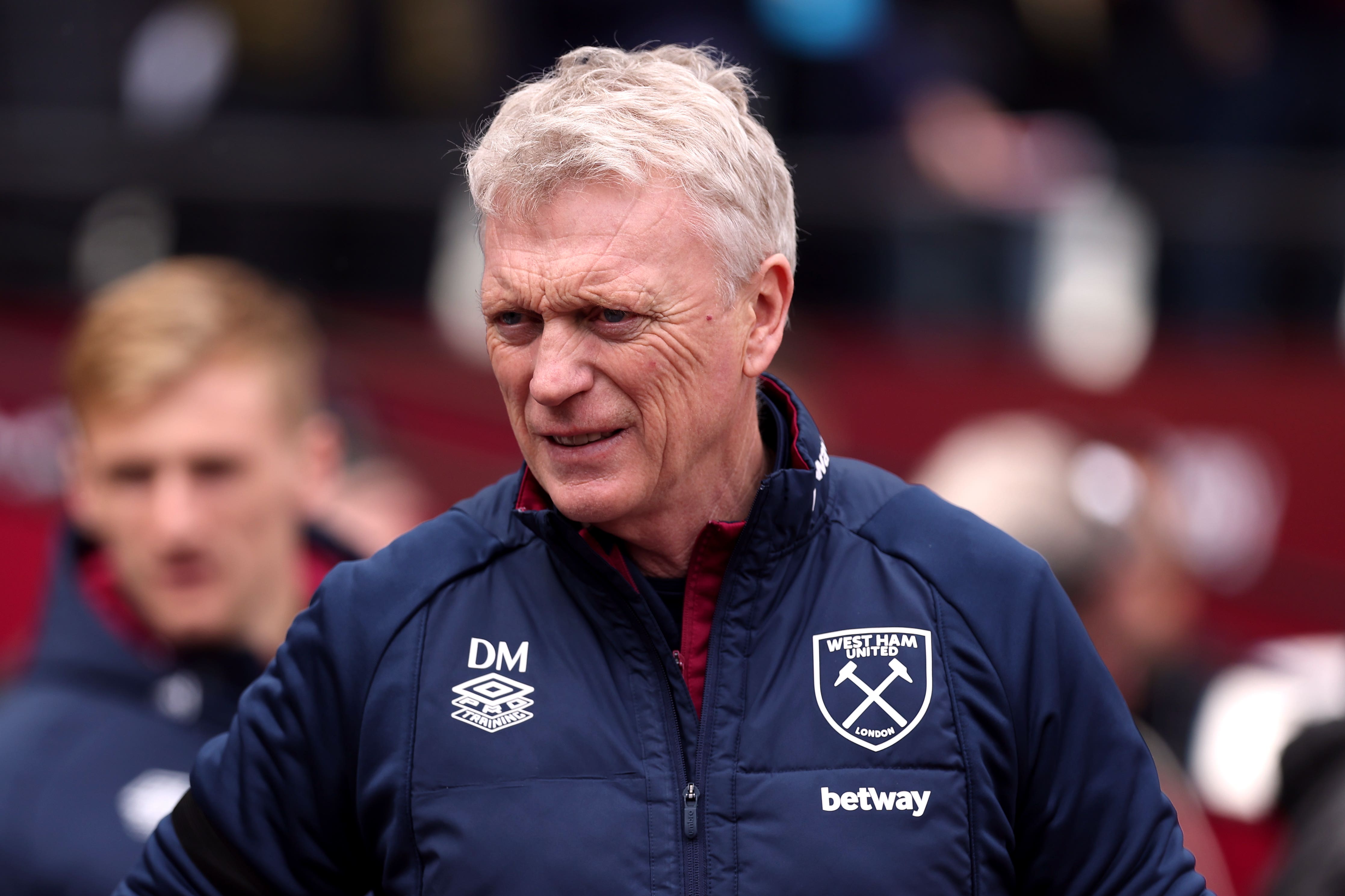 West Ham boss David Moyes is battling to keep his job (Steven Paston/PA)