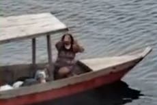 Missing woman spent two weeks adrift on a boat with husband’s corpse