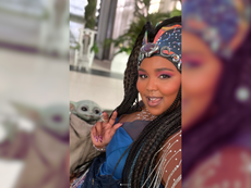 Lizzo shares behind-the-scene Mandalorian photos in heartfelt Instagram tribute