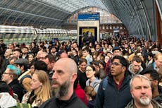 Rail ‘mayhem’ as thousands stuck in London station queues likened to ‘last train out of Saigon’