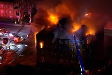 Fire rips through Detroit apartment building leaving 11 injured