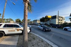 Hundreds flee South Carolina beach as six people shot