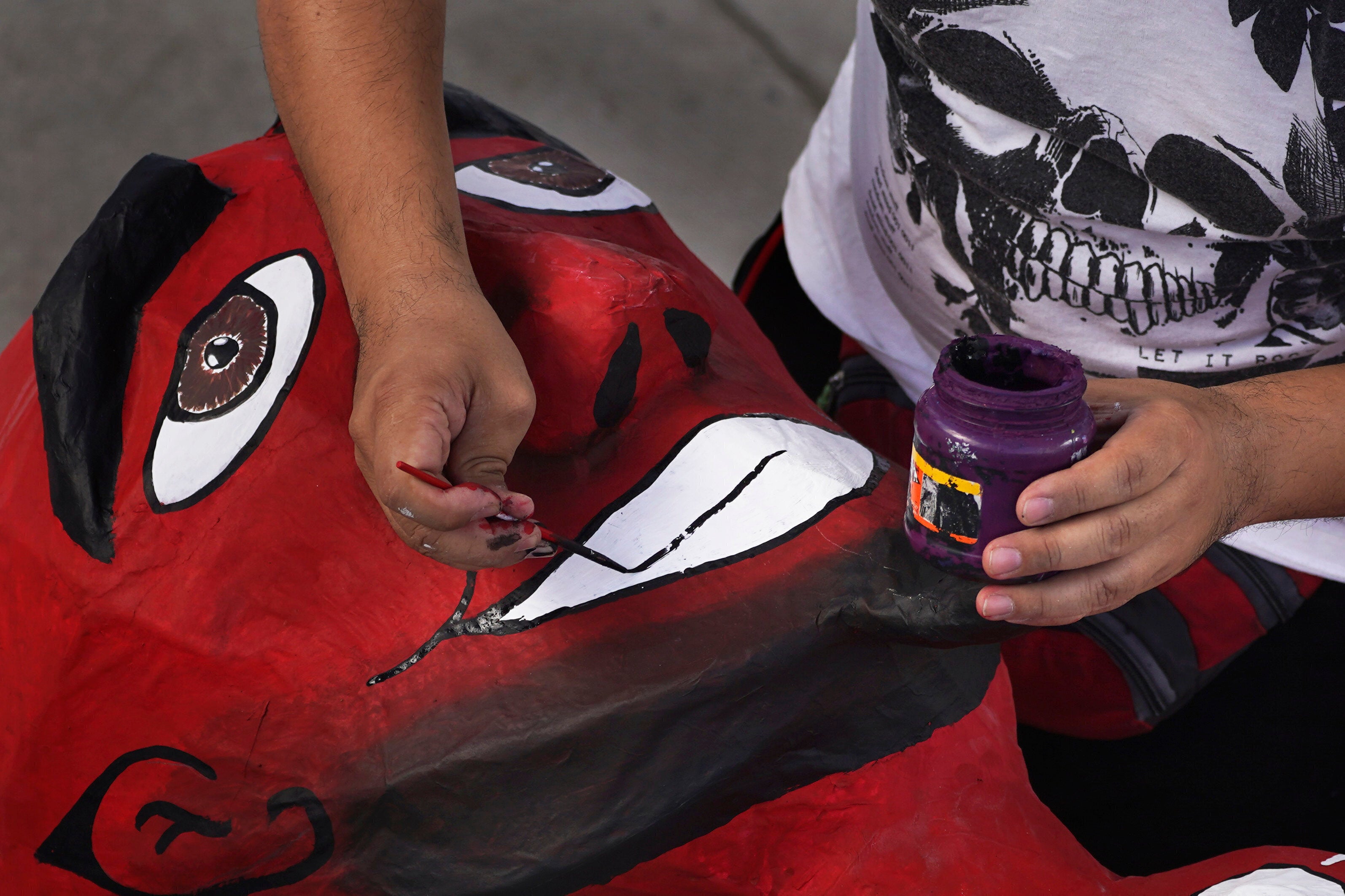 Mexico Burning of Judas