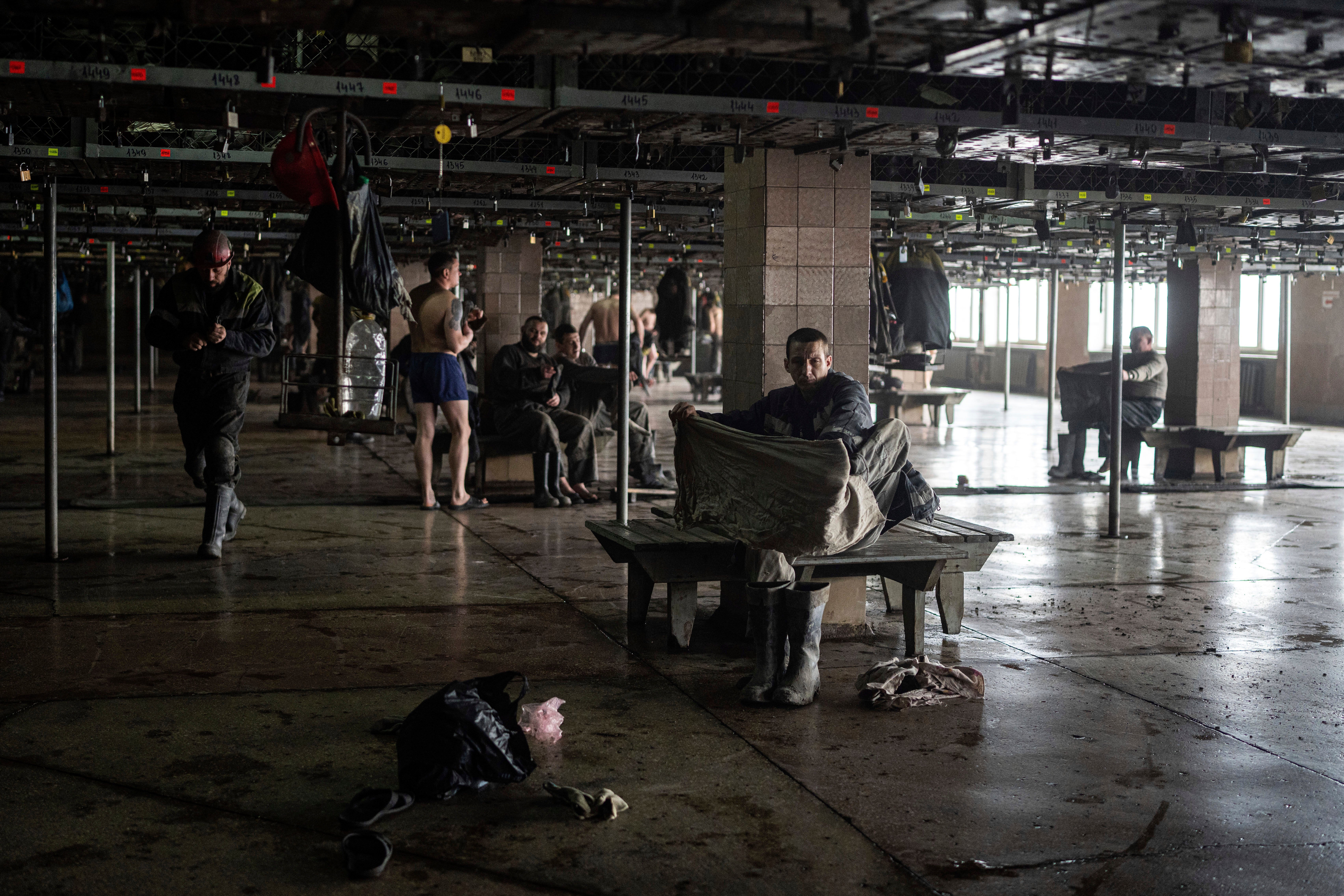 APTOPIX Ukraine Coal Mine