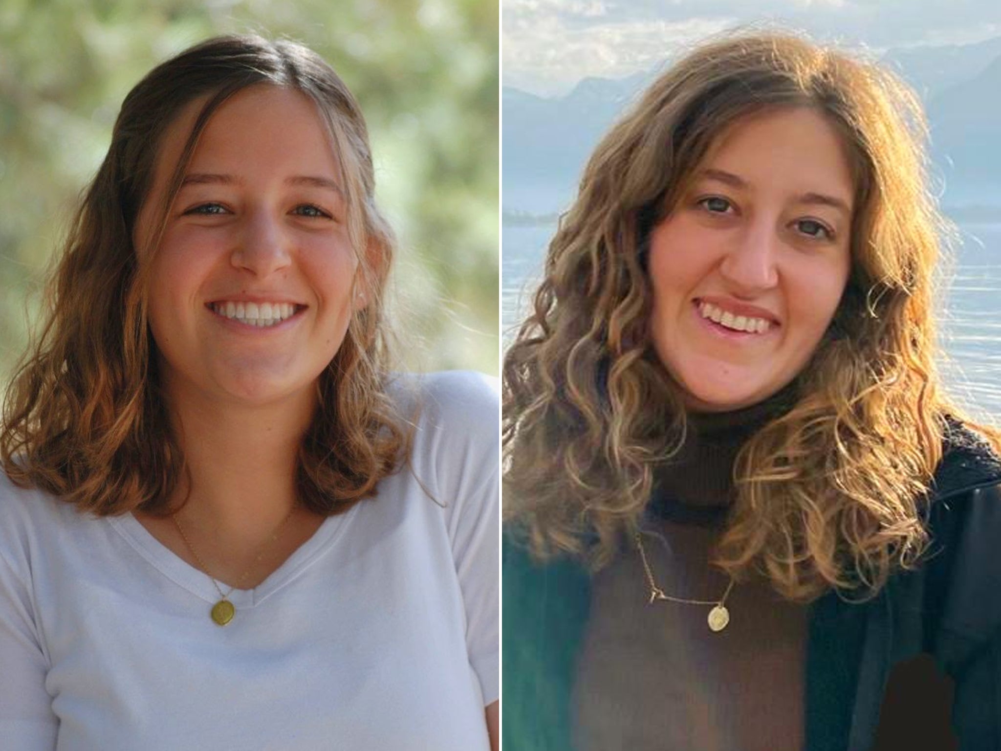 Maia (left) and Rina Dee, were killed in a shooting in the West Bank