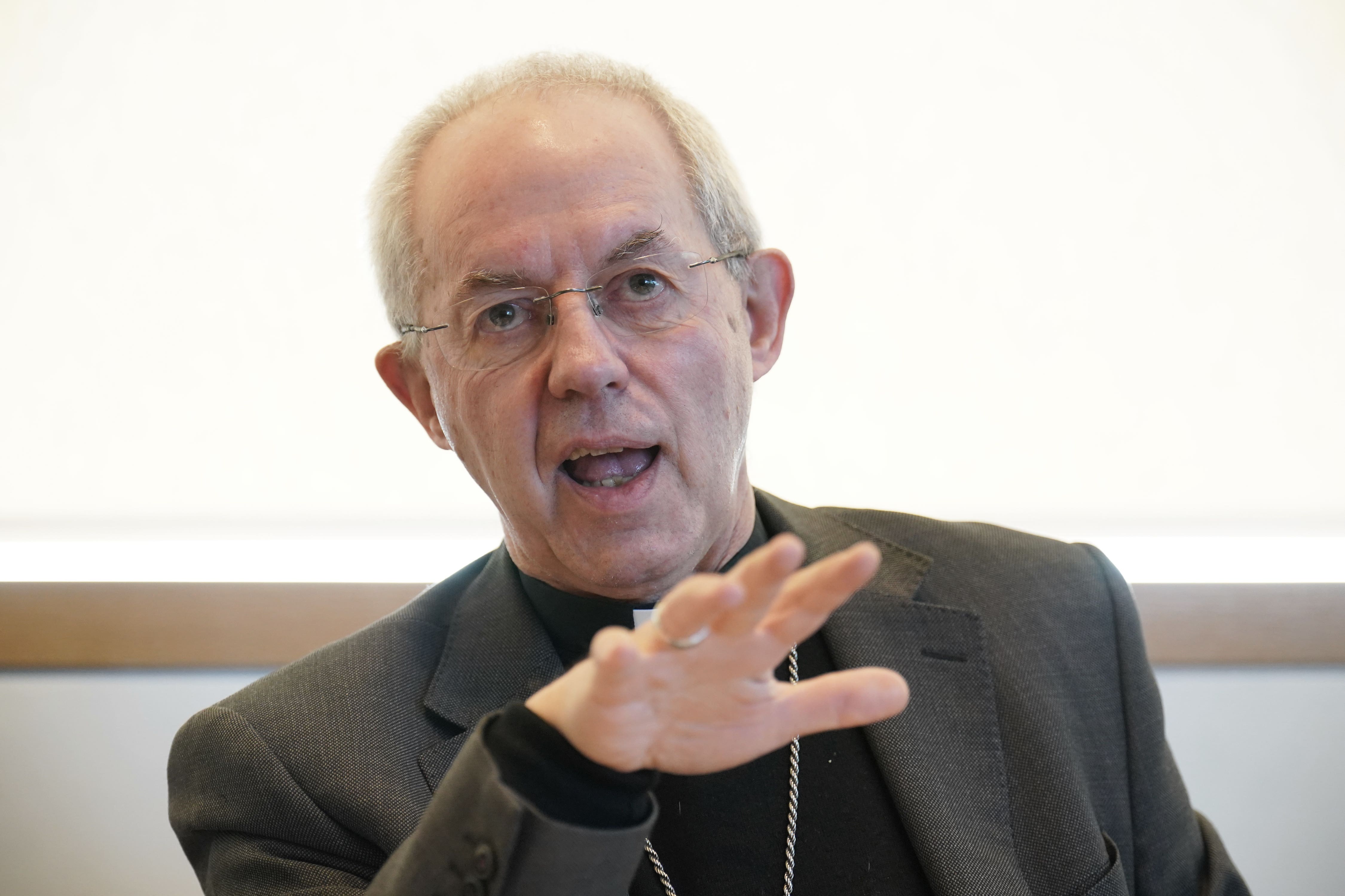 The Archbishop of Canterbury, Justin Welby (Jonathan Brady/PA)