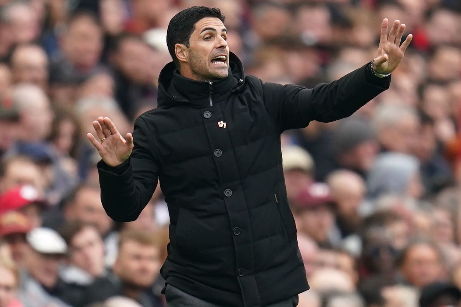 Mikel Arteta admitted his side’s draw felt like a defeat (Nick Potts/PA)