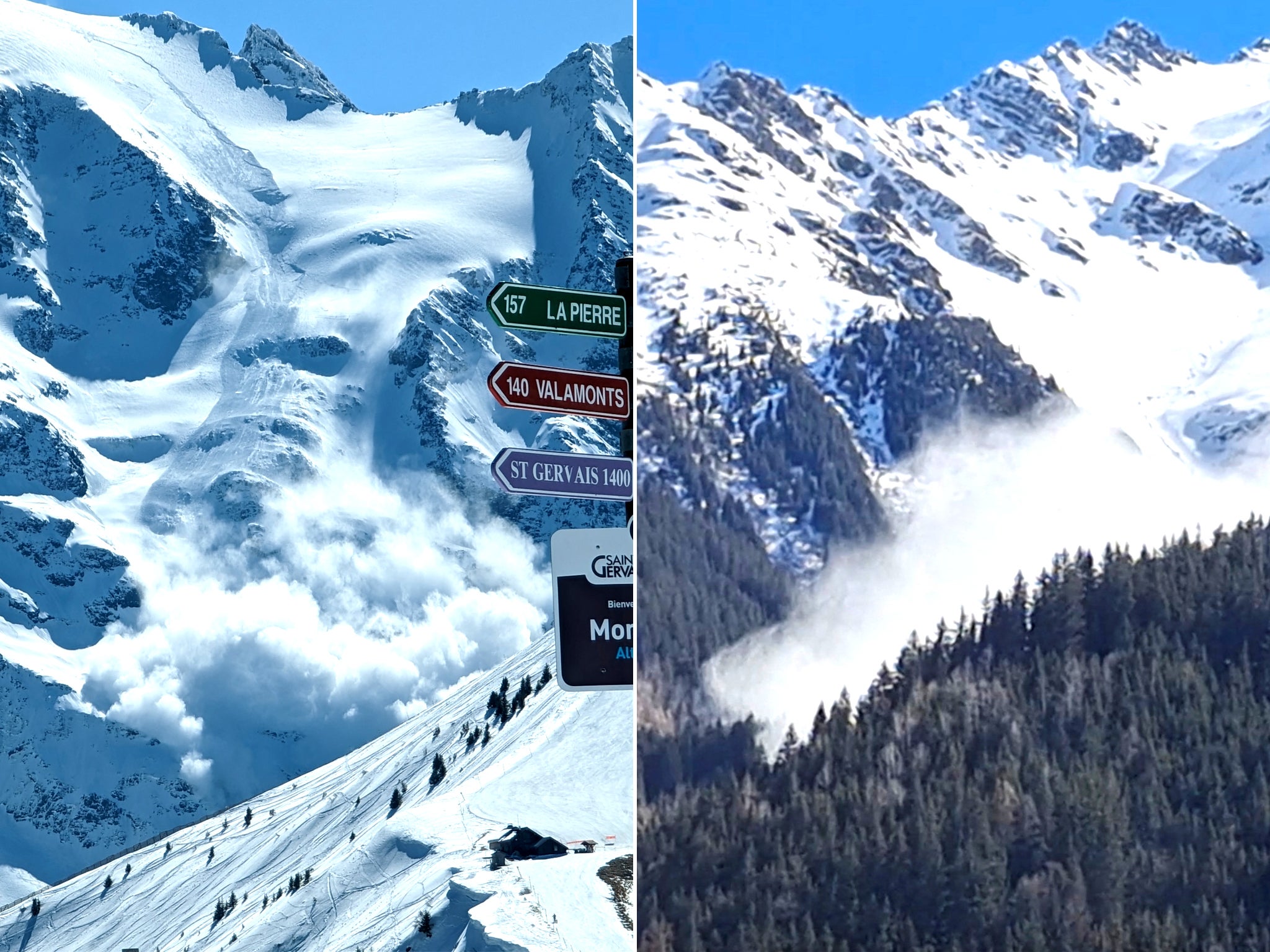 Two of the victims of Sunday’s avalanche were local tour guides