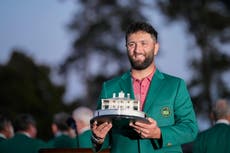 Jon Rahm targets ‘absolutely amazing’ career grand slam after winning Masters