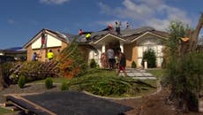 Houses and cars damaged after multiple tornadoes in New Zealand