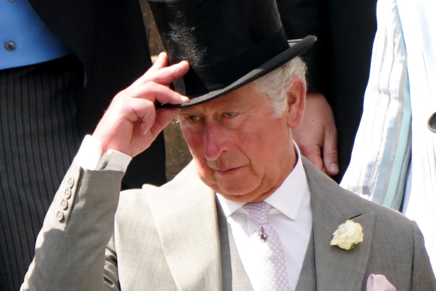 The then Prince of Wales at Royal Ascot (Andrew Matthews/PA)