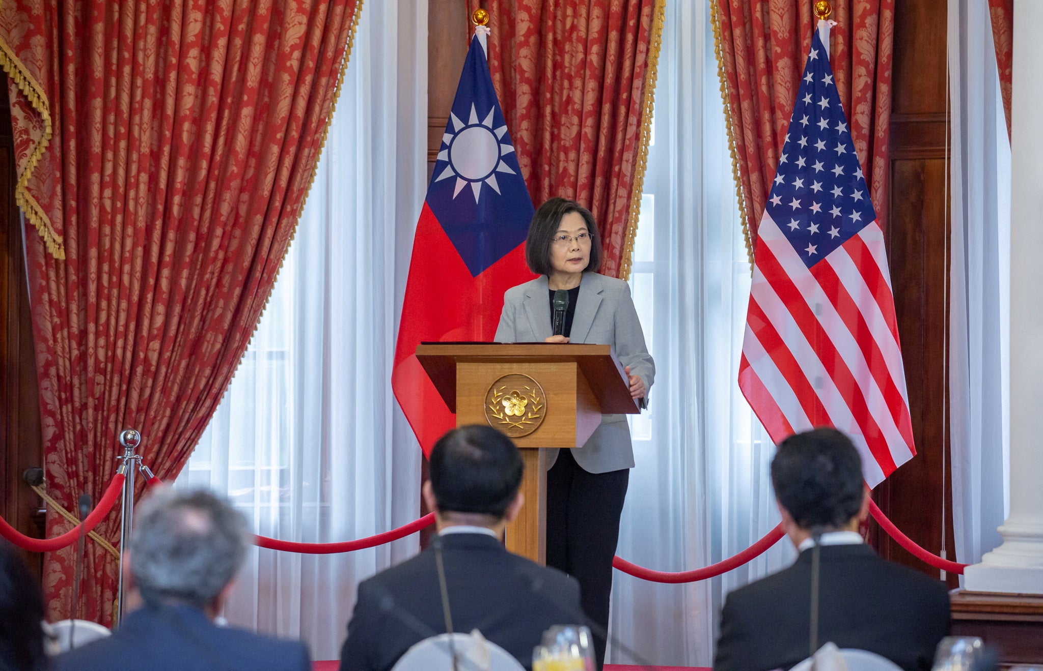 Taiwan’s President Tsai Ing-wen