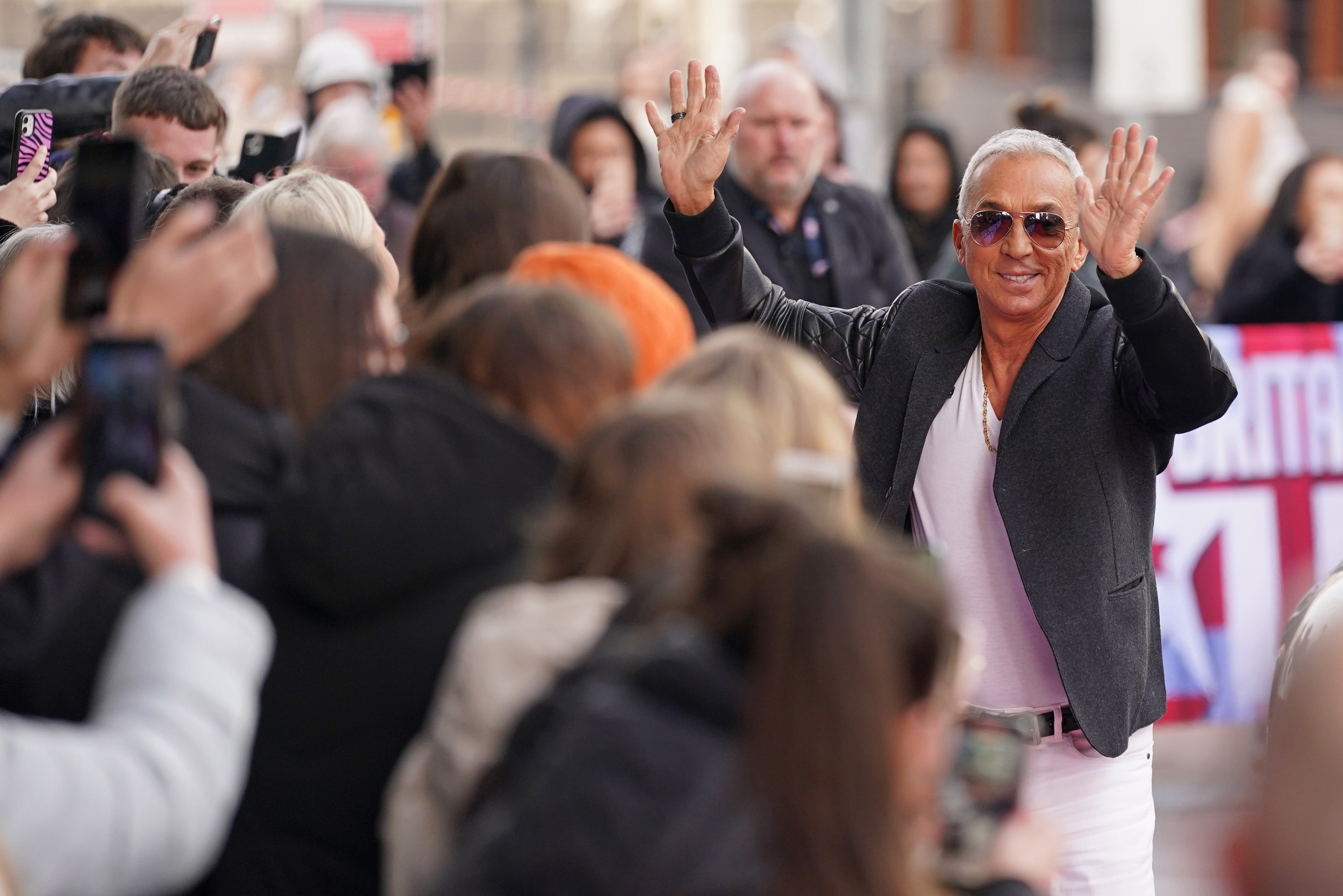 Tonioli at ‘Britain’s Got Talent’ auditions in February