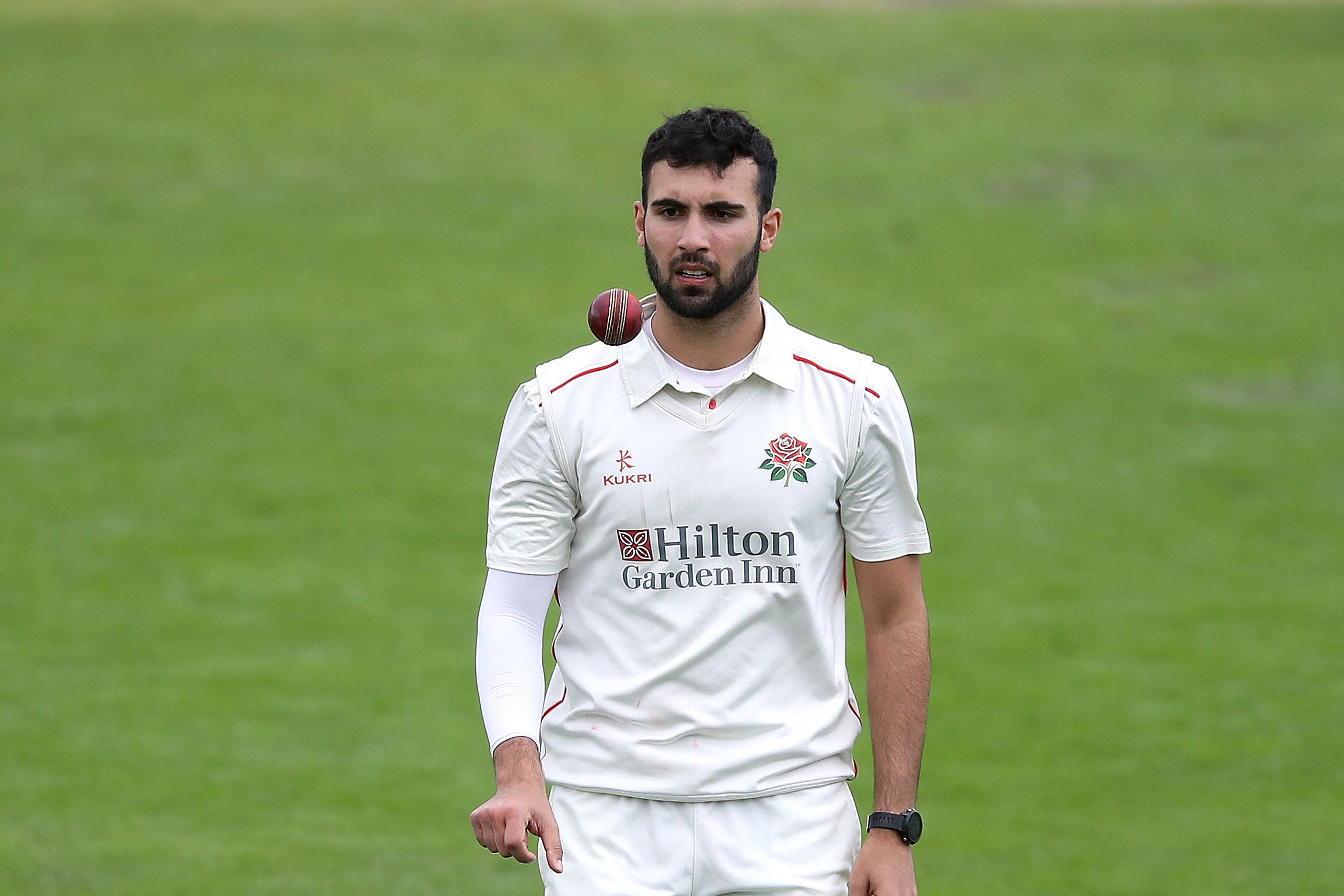 Saqib Mahmood is back on the hunt for red-ball wickets (Martin Rickett/PA)