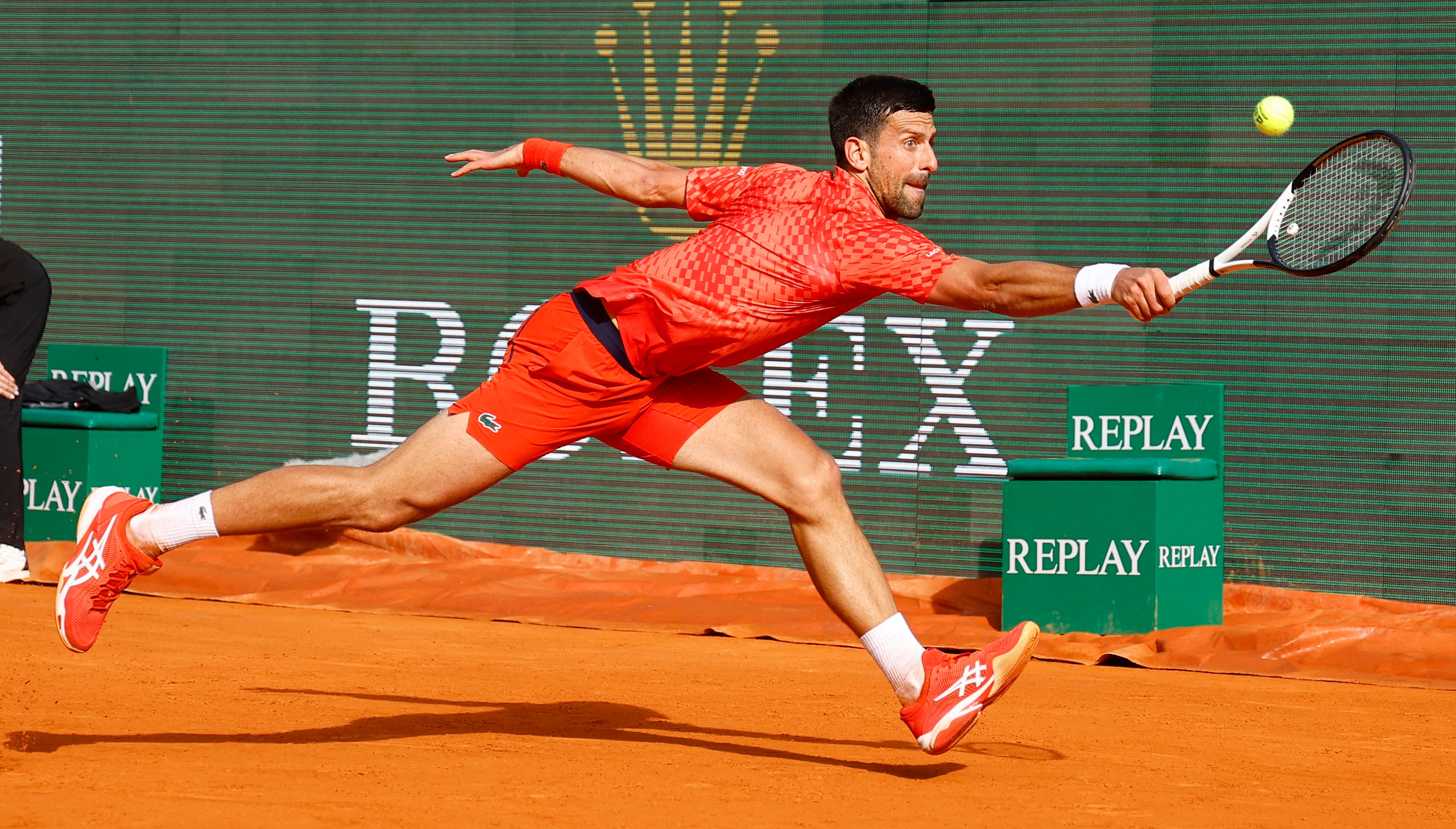 Novak Djokovic battled past Ivan Gakhov in Monte Carlo