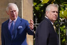King Charles ‘tired and infuriated’ as Prince Andrew ‘refuses to leave Royal Lodge’, report says