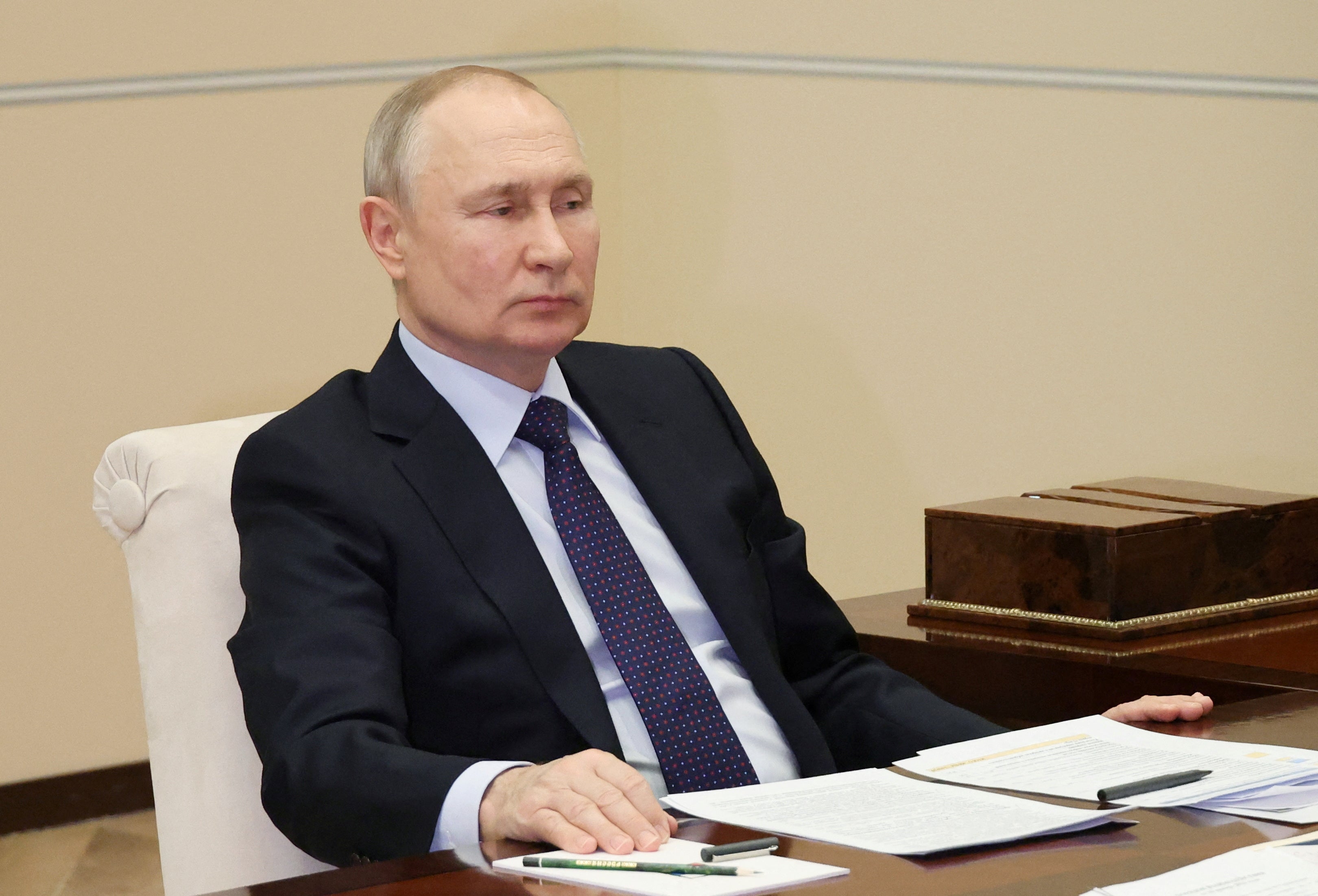 The recently leaked documents address the rumour that Russian President Vladimir Putin is undergoing chemotherapy