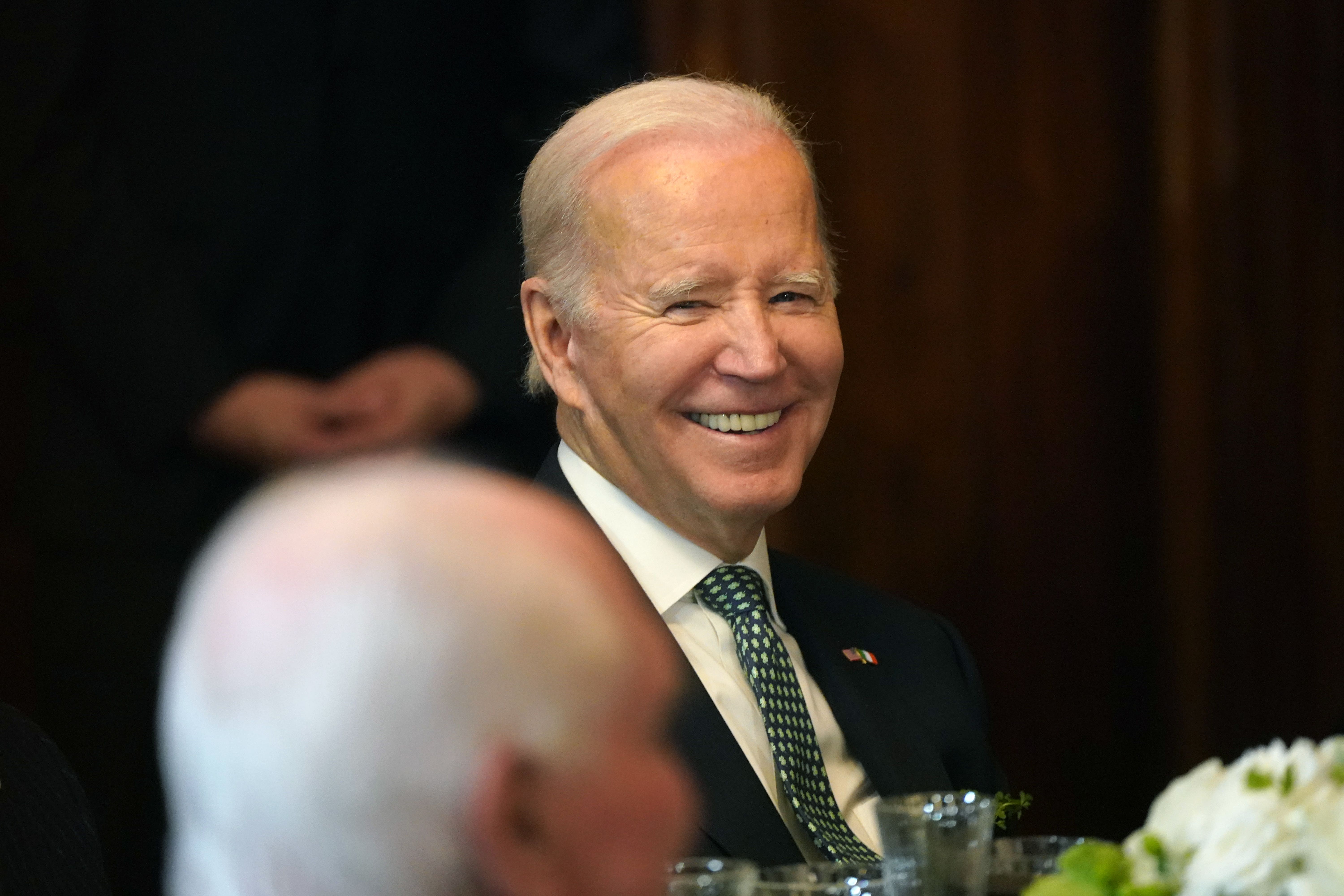 US President Joe Biden is currently visiting Ireland (Niall Carson/PA)