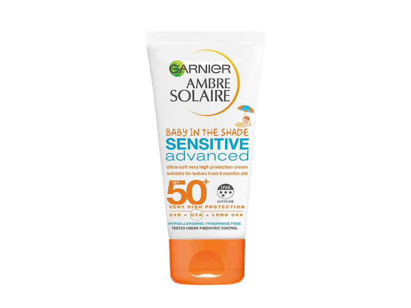 garnier ambre solaire baby shade sun protection